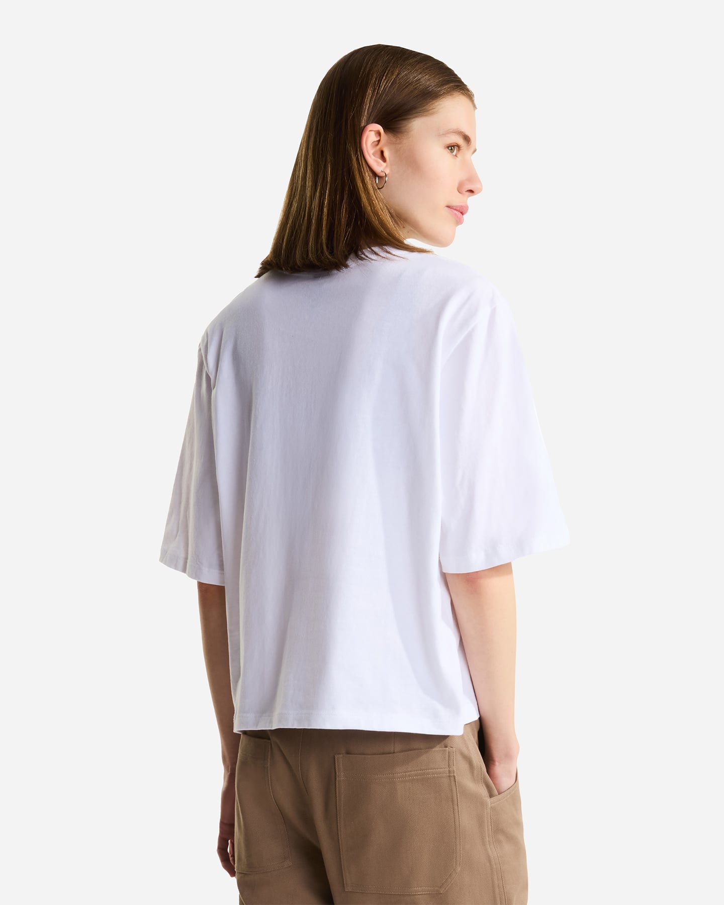 T-shirt THE NORTH FACE ESSENTIAL SIMPLE DOME W - Bianco - 3 | Cisalfa Sport