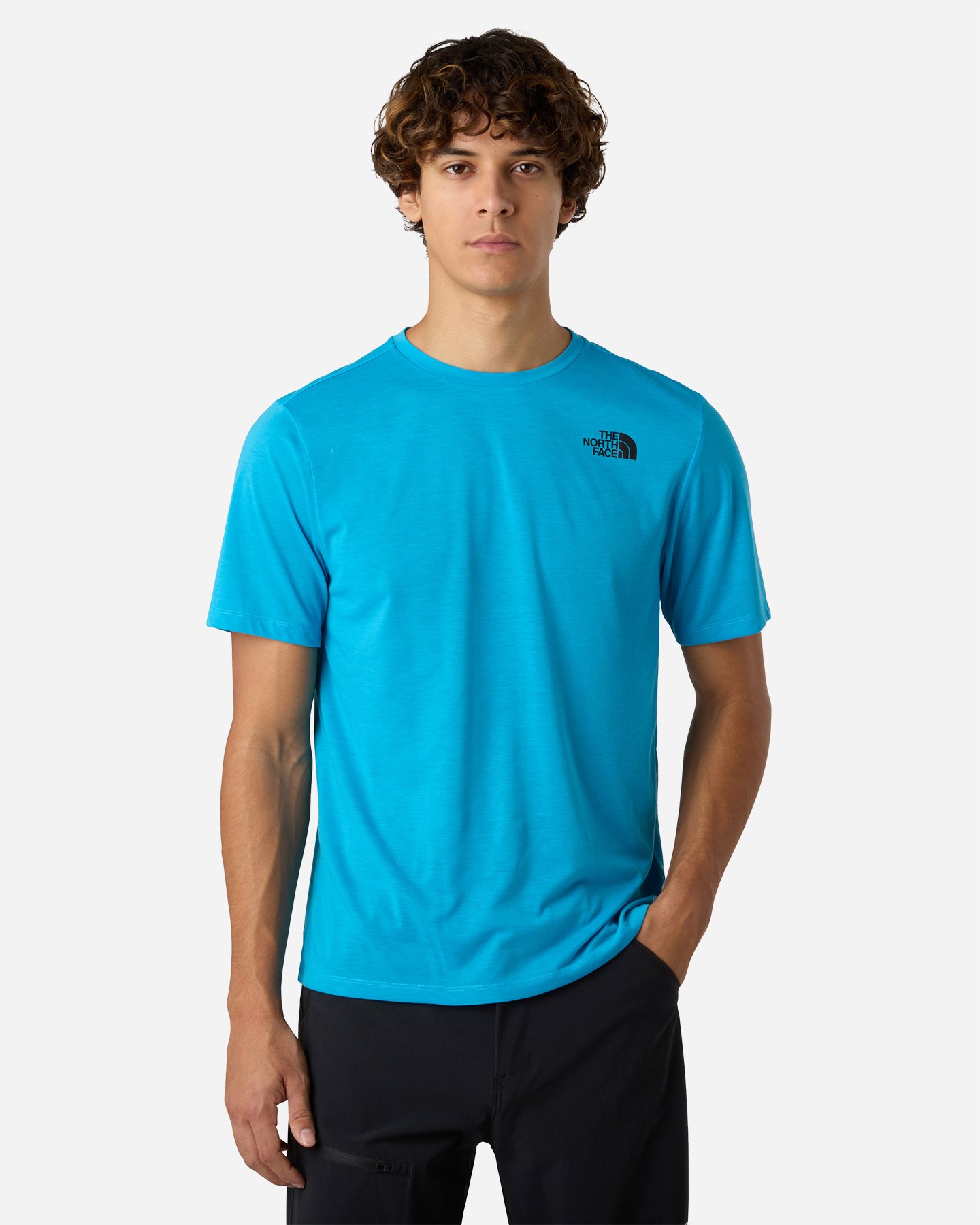 T-shirt THE NORTH FACE FOUNDATION MOUNTAIN M - Blu - 2 | Cisalfa Sport