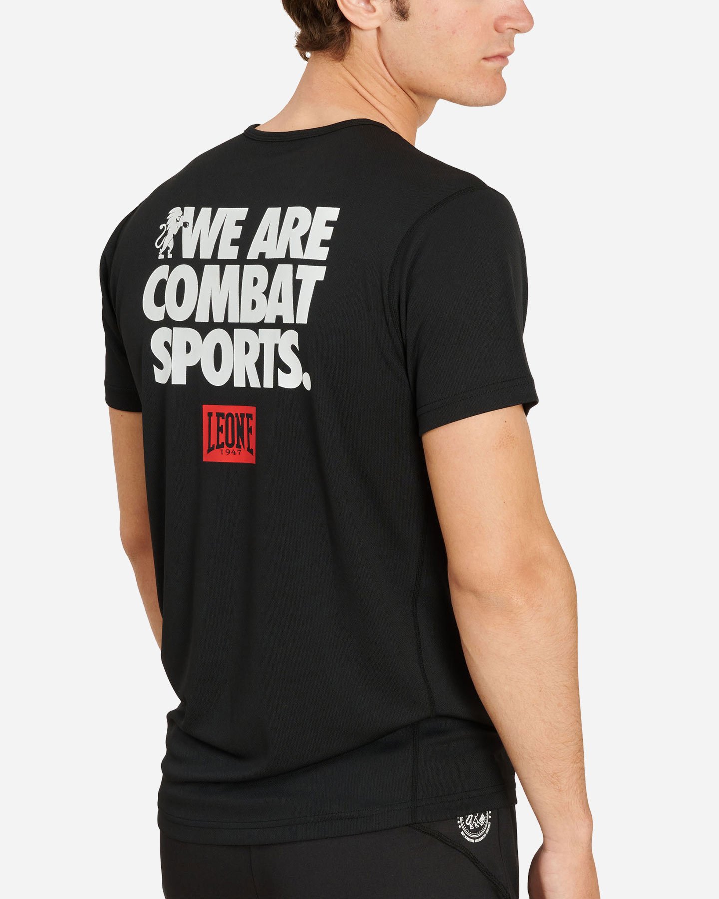 T-shirt training LEONE LOGO WACS M - Nero - 3 | Cisalfa Sport