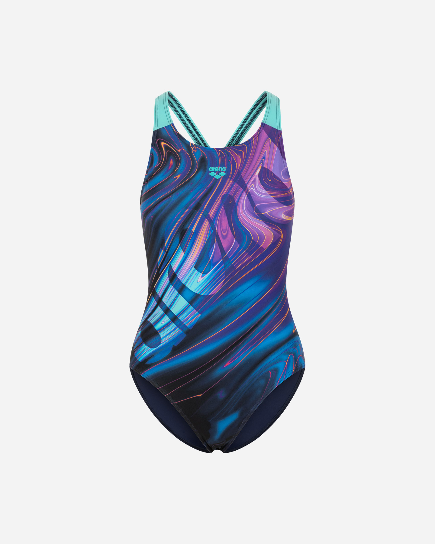 Costume piscina ARENA FLOW W - Blu Navy - 0 | Cisalfa Sport