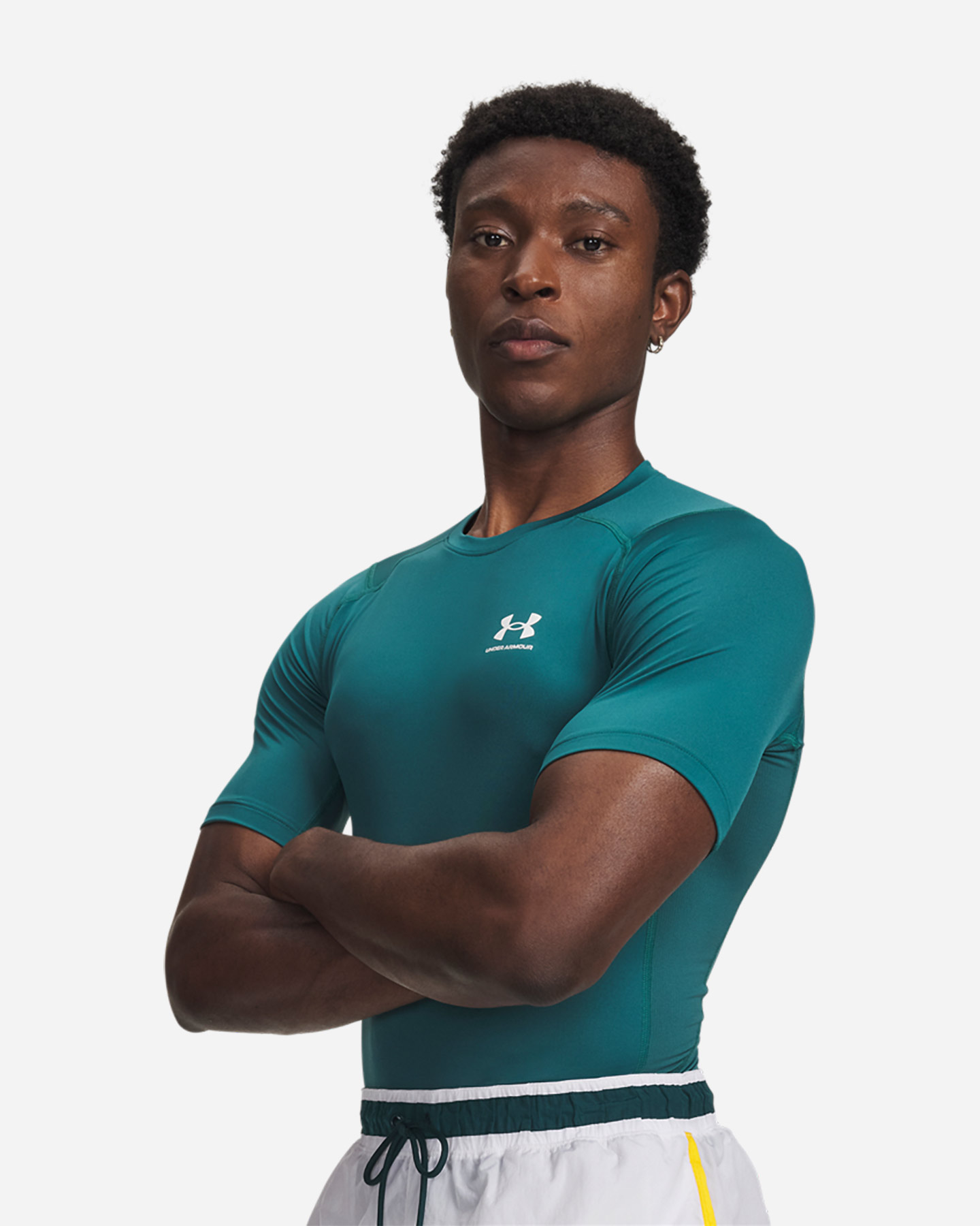 T-shirt training UNDER ARMOUR HEATGEAR M - Verde - 0 | Cisalfa Sport