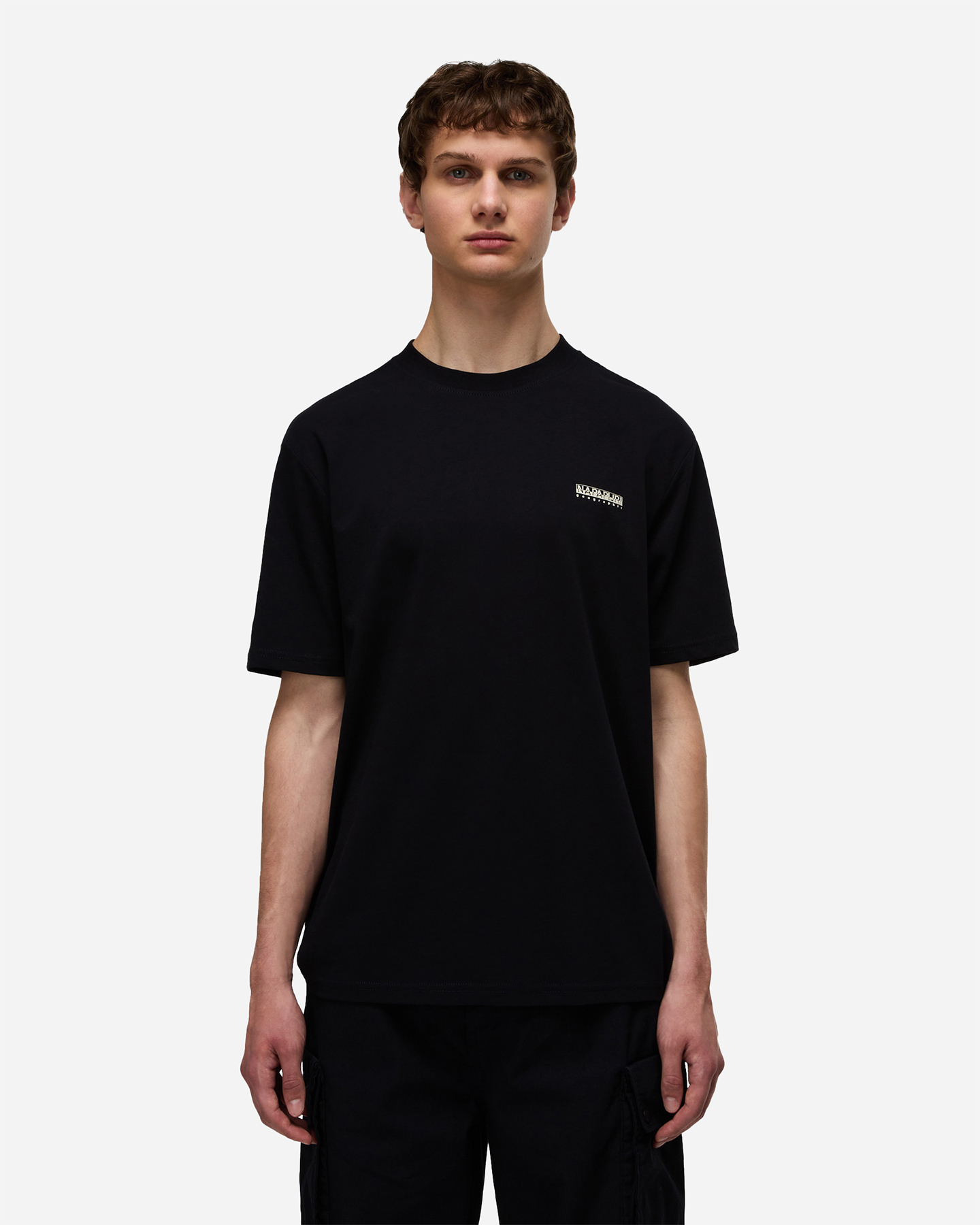 T-shirt NAPAPIJRI SMALL LOGO M - Nero - 2 | Cisalfa Sport