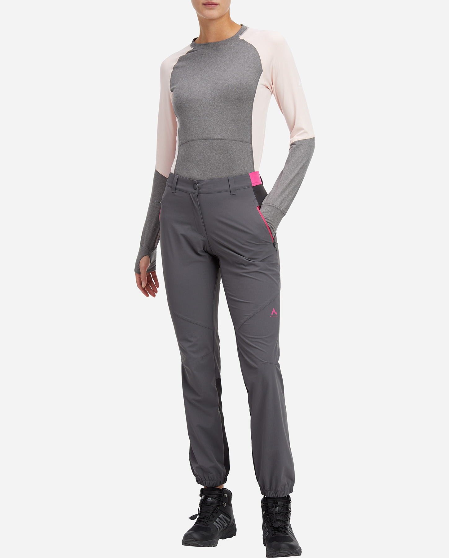 Pantalone outdoor MCKINLEY BRENTON W - Grigio - 2 | Cisalfa Sport