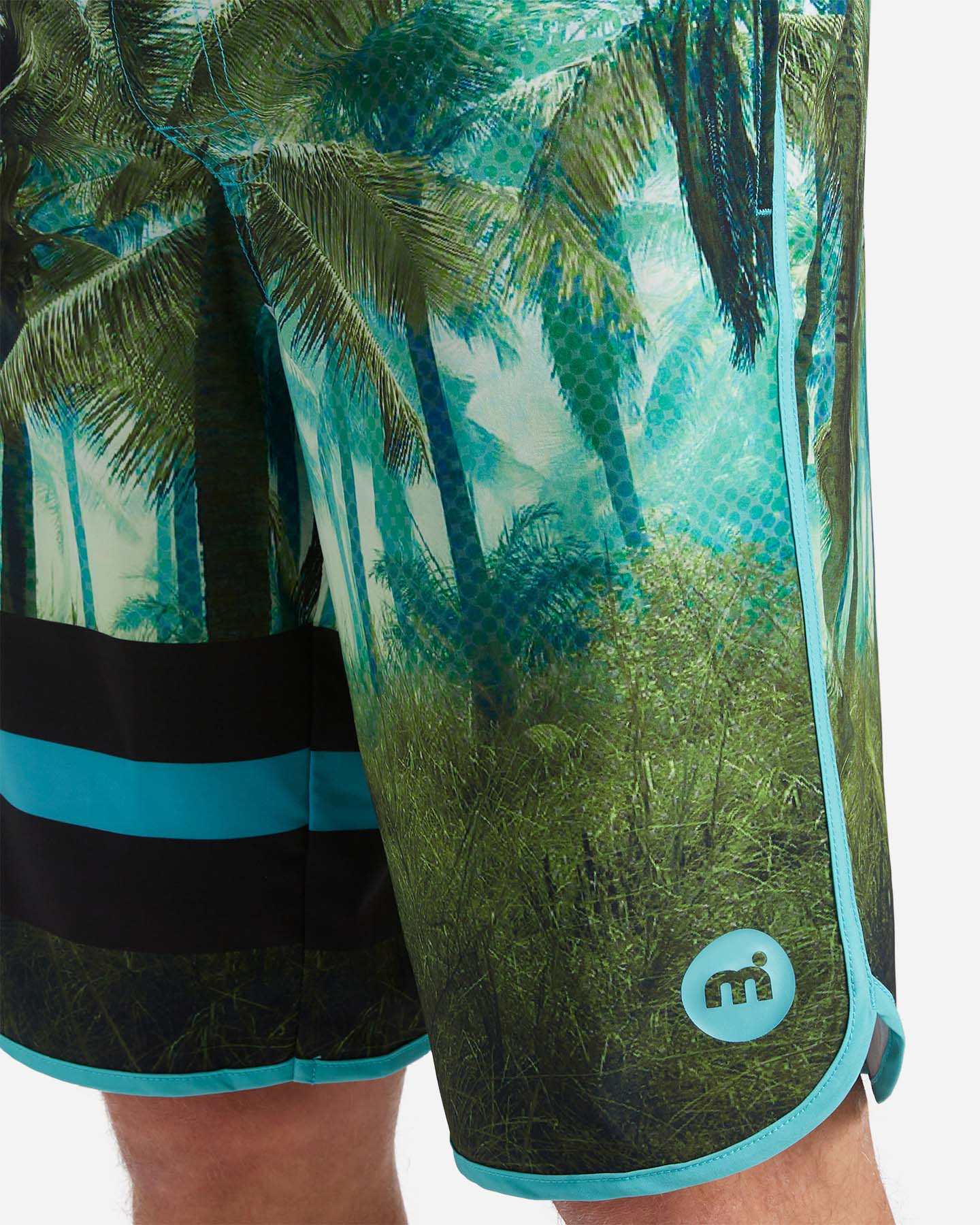 Boardshort mare MISTRAL TROPICAL M - Verde - 3 | Cisalfa Sport