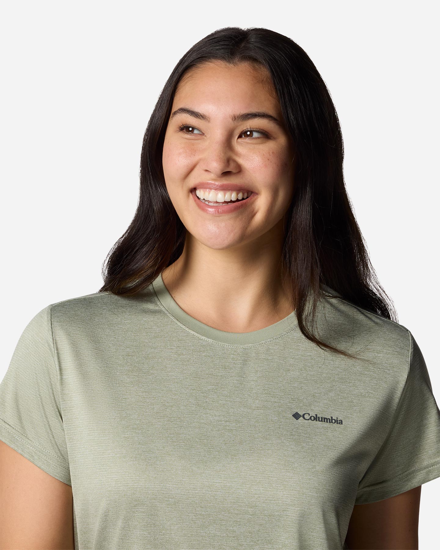 T-shirt COLUMBIA BLUEVISTA HILL W - Verde - 3 | Cisalfa Sport