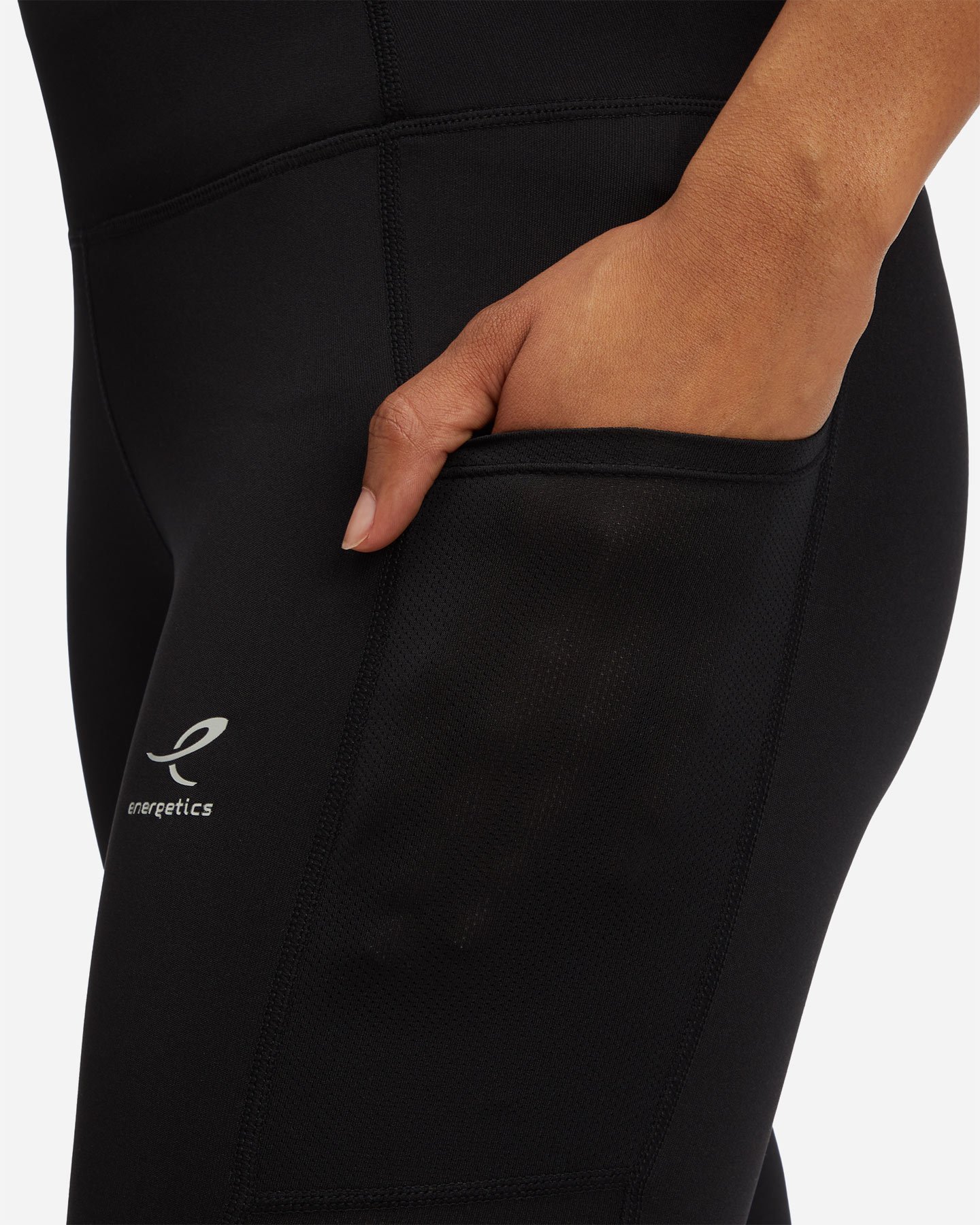 Leggings ENERGETICS KAYLA 1/1 W - Nero - 5 | Cisalfa Sport