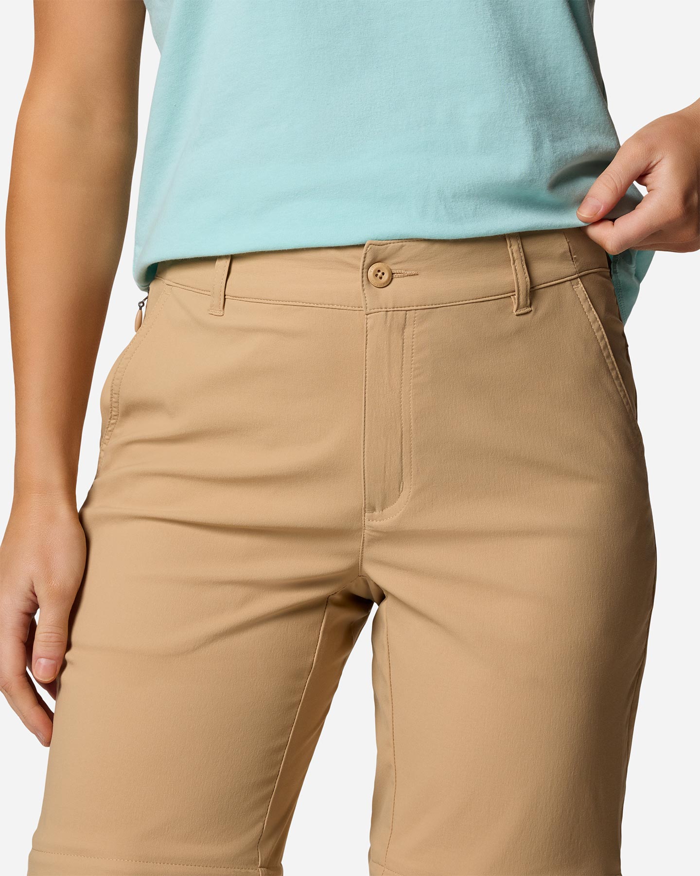 Pantalone outdoor COLUMBIA LESLIE FALLS W - Beige - 3 | Cisalfa Sport