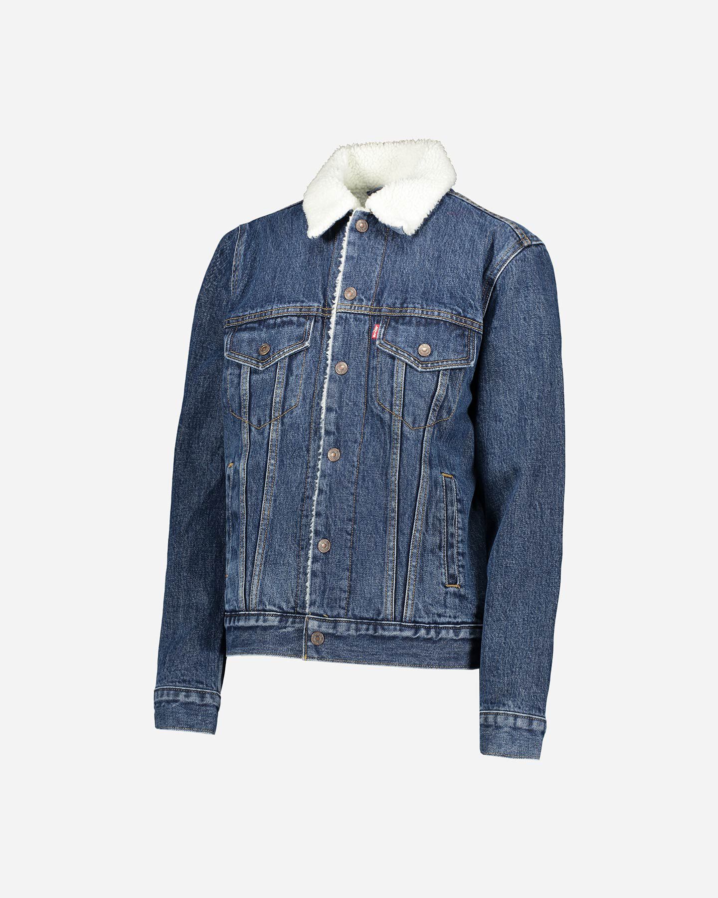 Giubbotto LEVI'S SHERPA DENIM W - Denim - 4 | Cisalfa Sport