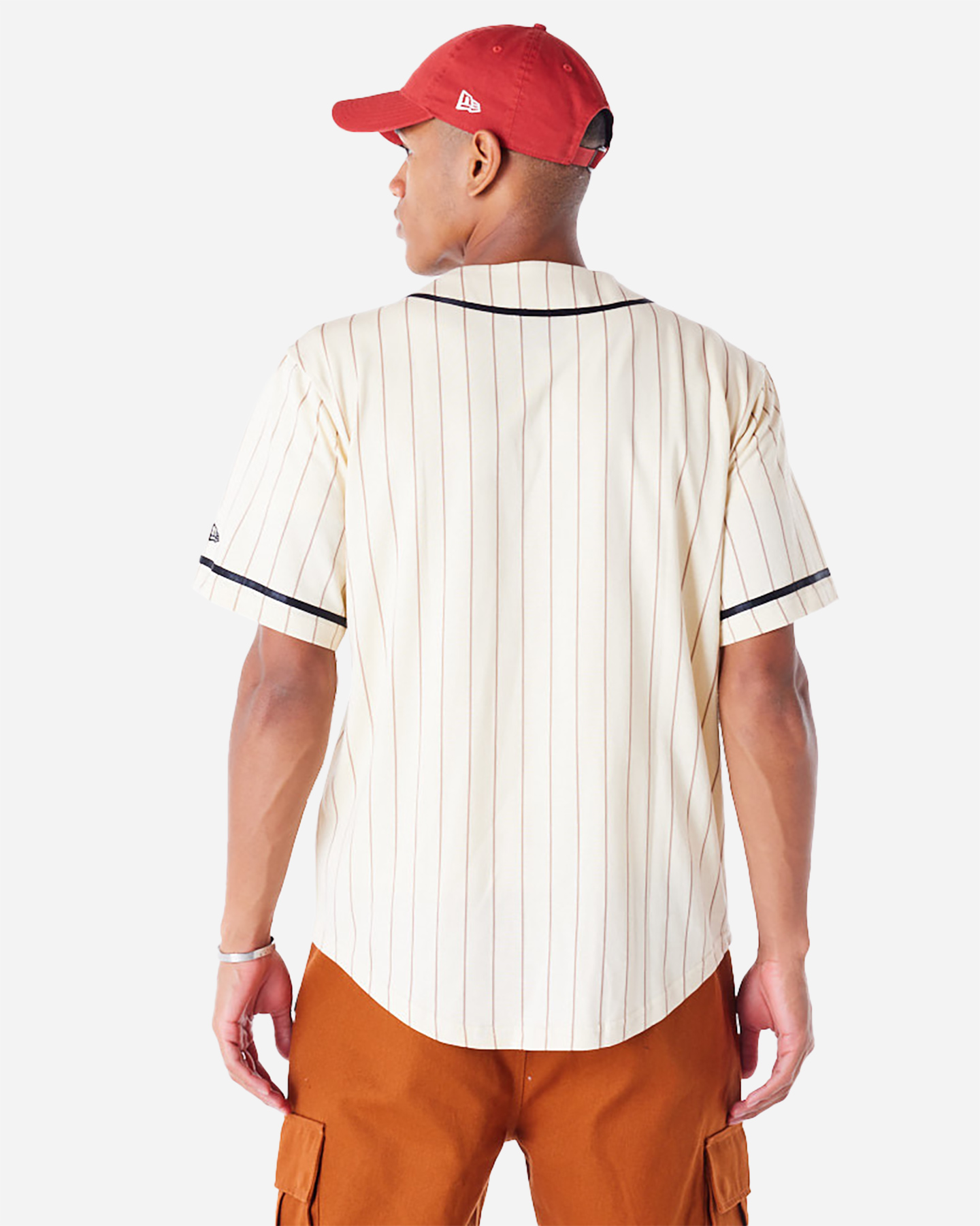 T-shirt NEW ERA BRAND PINSTRIPE M - Beige - 1 | Cisalfa Sport