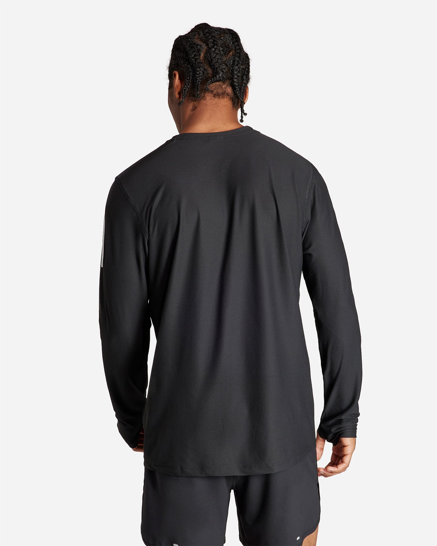 Maglia running ADIDAS OTR B M - Nero - 2 | Cisalfa Sport