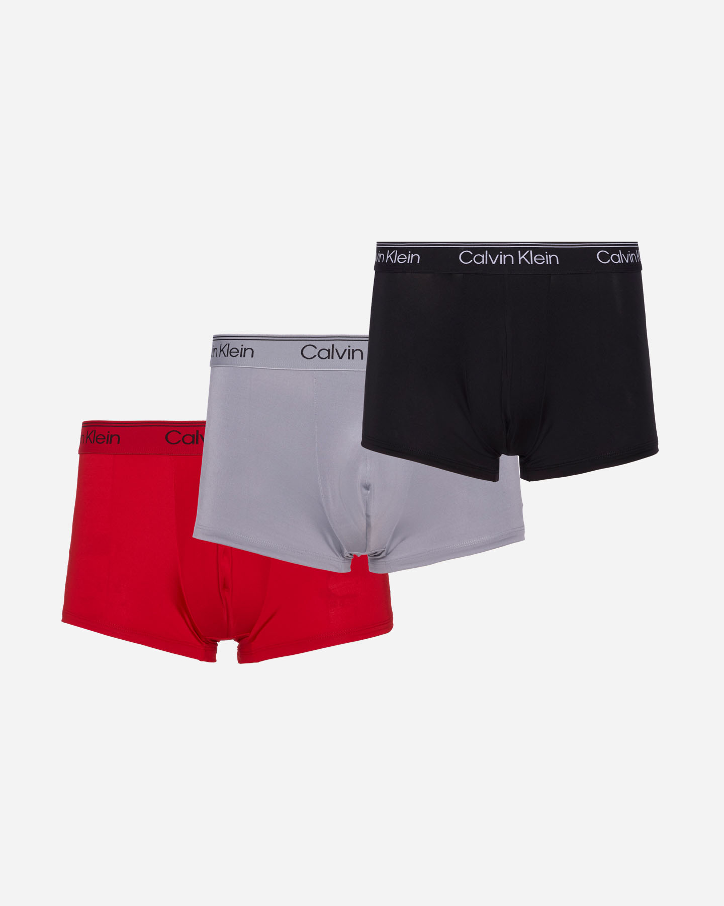Boxer intimo CALVIN KLEIN UNDERWEAR 3PACK BOXER TRUNK LOW RISE M - Rosso - 0 | Cisalfa Sport