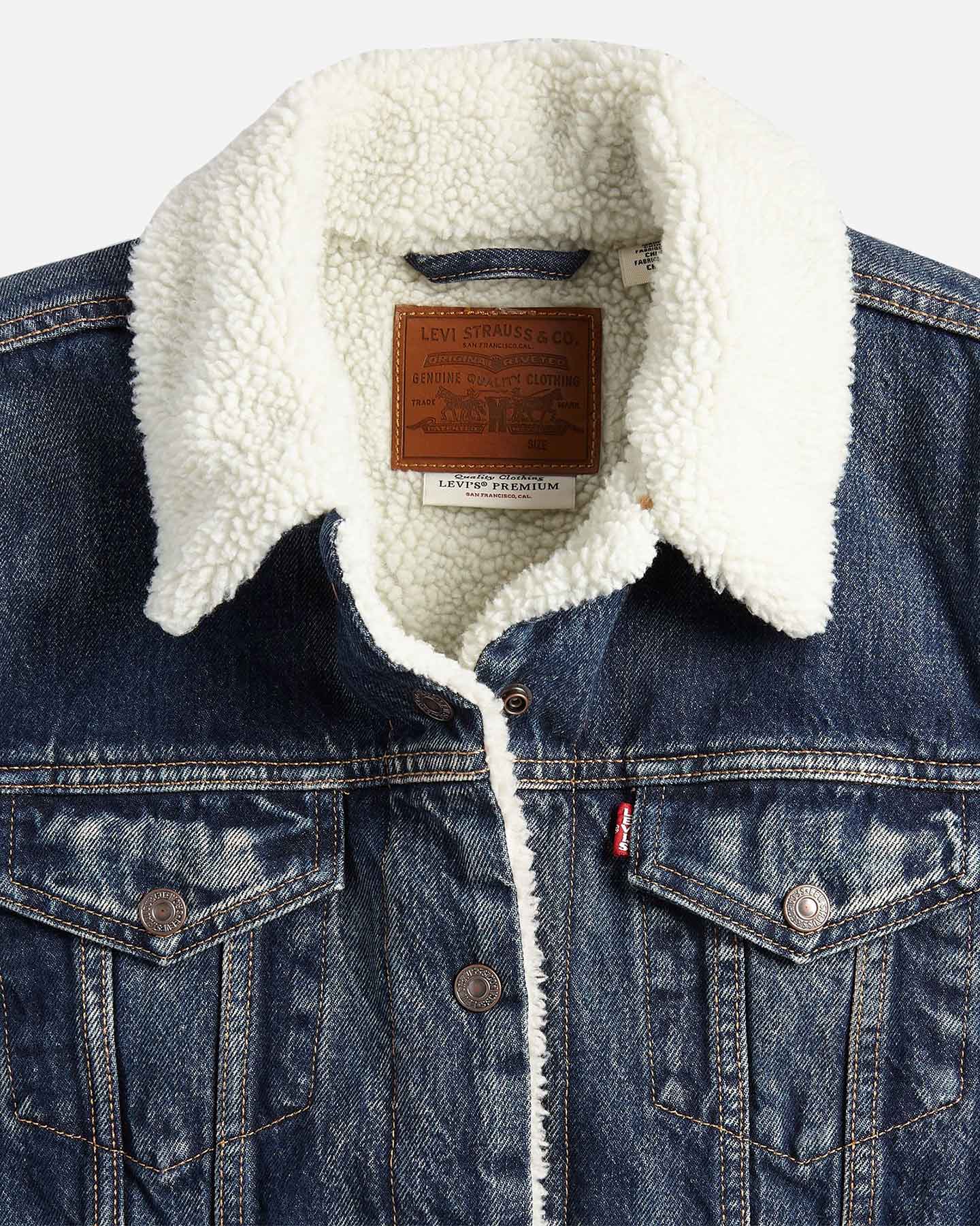 Giubbotto LEVI'S SHERPA W - Denim - 2 | Cisalfa Sport