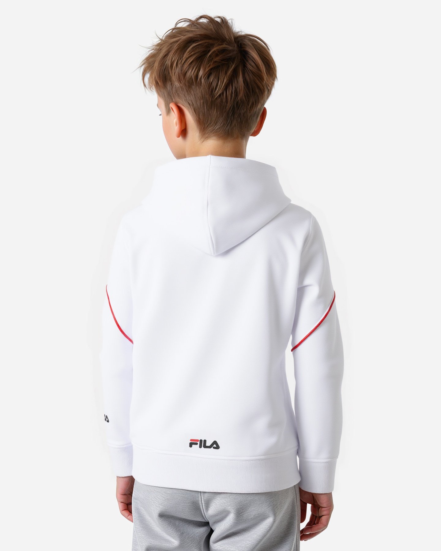 Felpa FILA CONTEMPORARY STREET STYLE JR - Bianco - 4 | Cisalfa Sport