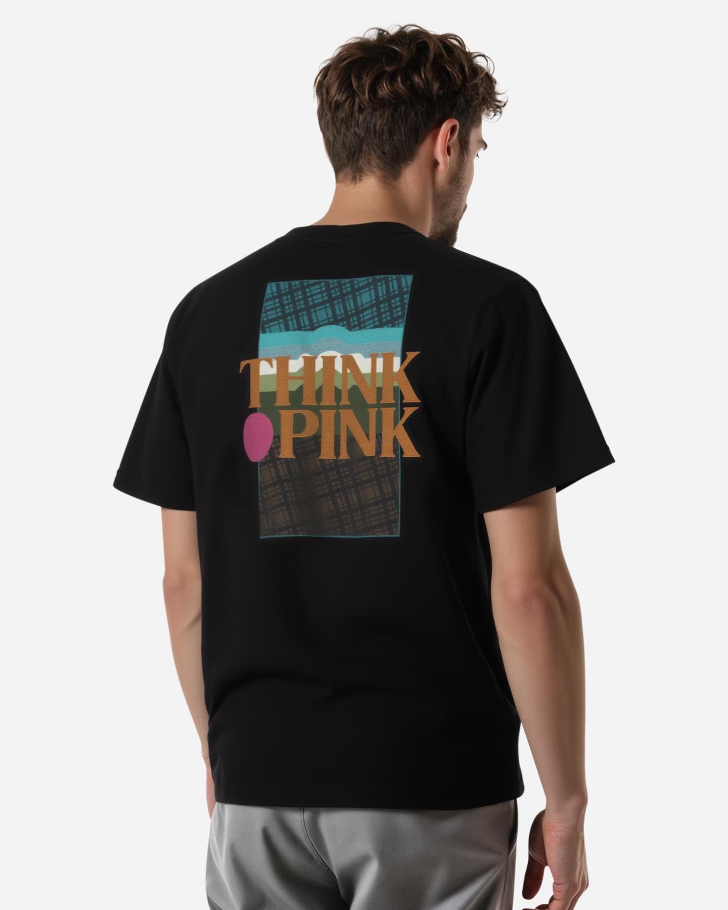 T-shirt THINK PINK GOPCORE M - Nero - 4 | Cisalfa Sport