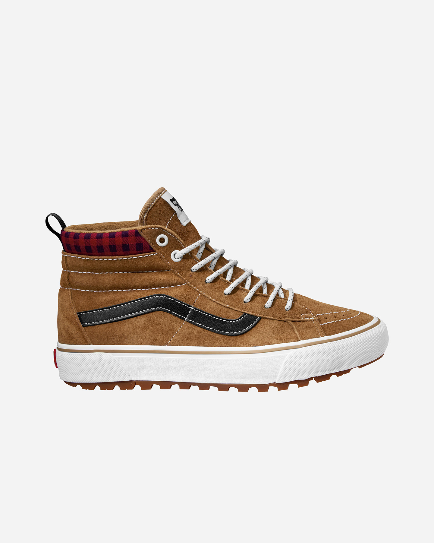 Scarpe sneakers VANS SK8-HI MTE-1 PLAID M - Marrone - 0 | Cisalfa Sport