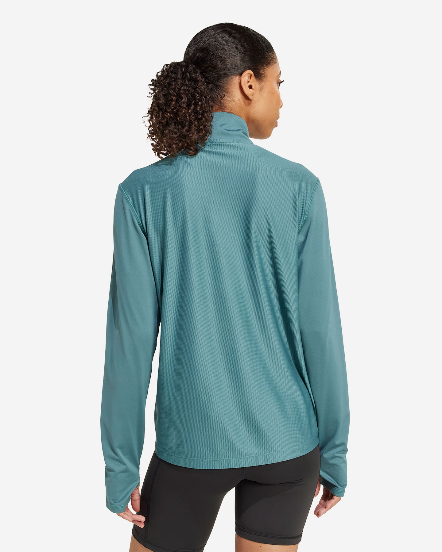 Maglia running ADIDAS OTR B W - Verde - 2 | Cisalfa Sport