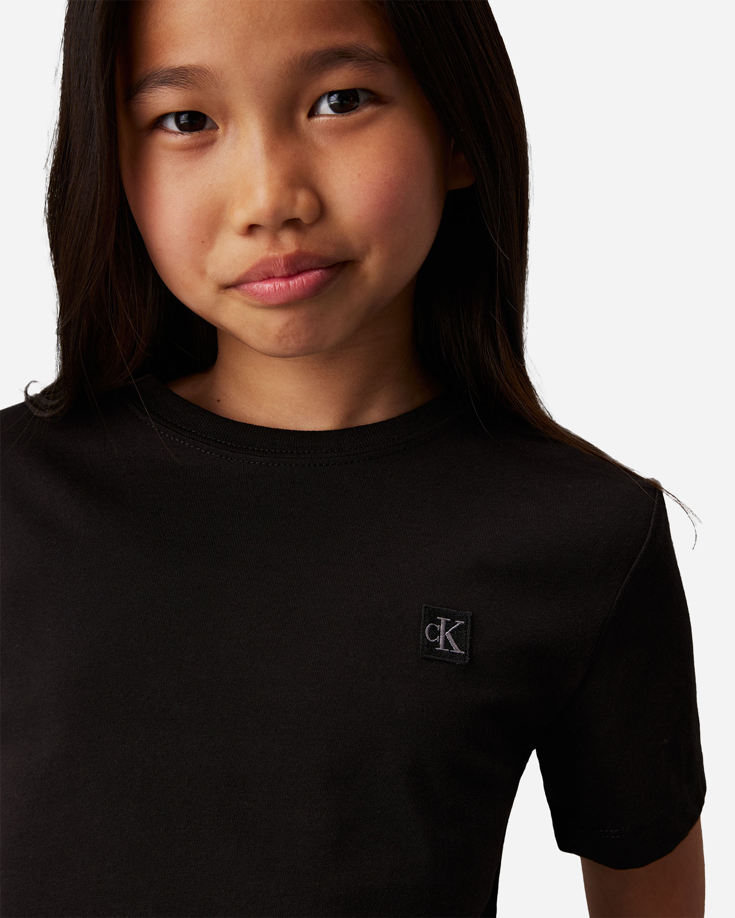 T-shirt CALVIN KLEIN JEANS MINI BADGE JR - Nero - 4 | Cisalfa Sport