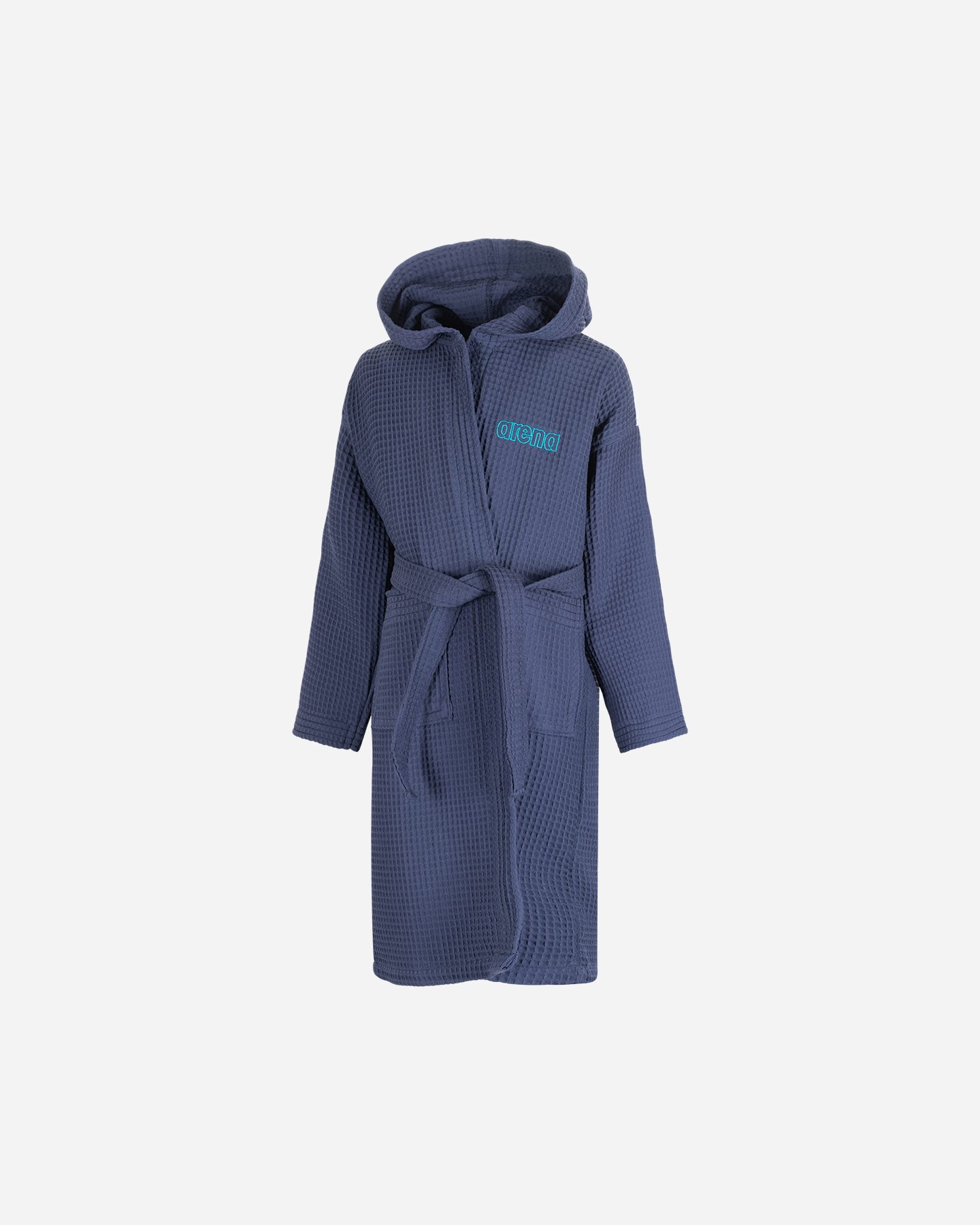 Accappatoio ARENA WAFFLE II JR - Blu Navy - 0 | Cisalfa Sport