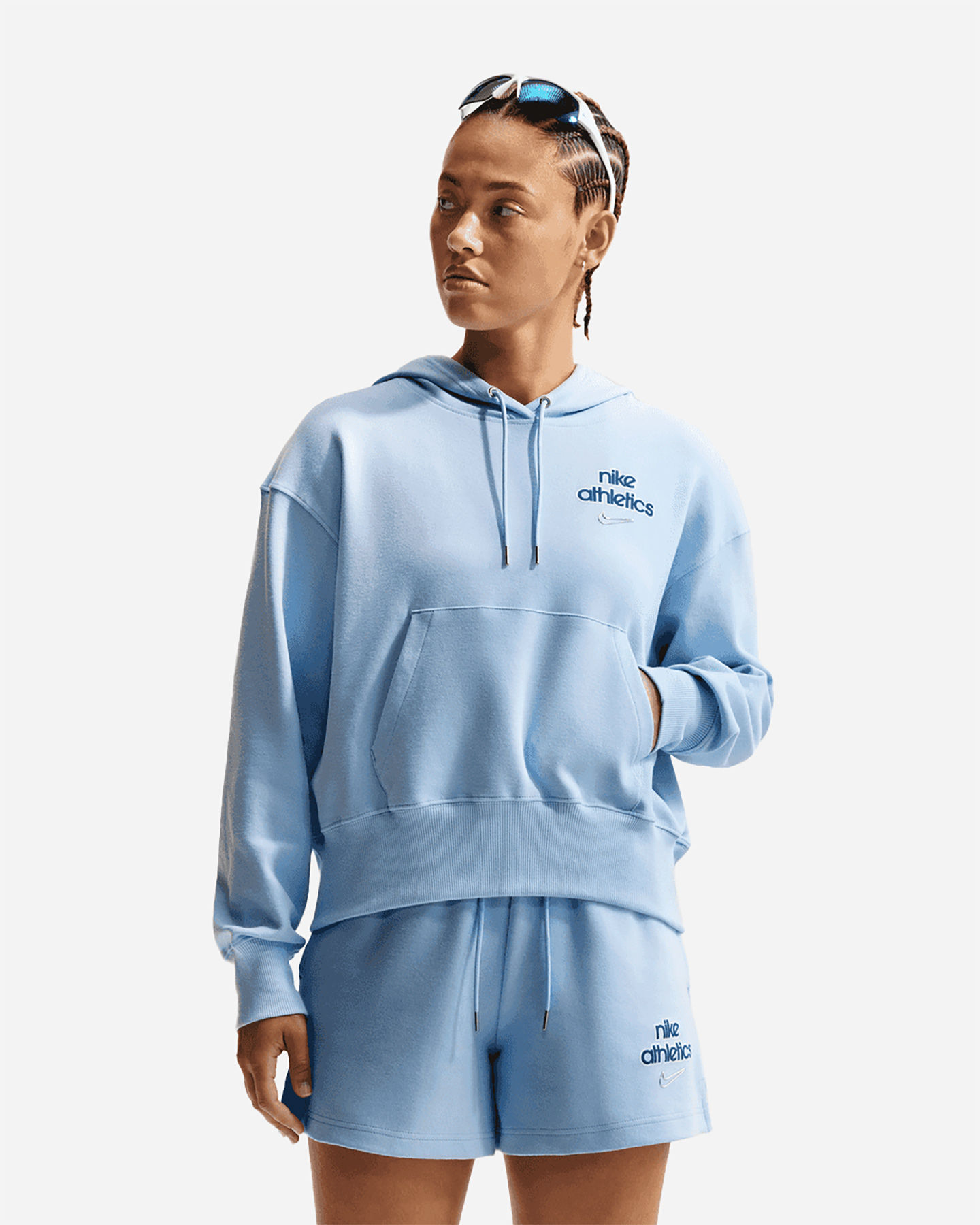 Felpa NIKE GYM LIFE W - Azzurro - 0 | Cisalfa Sport