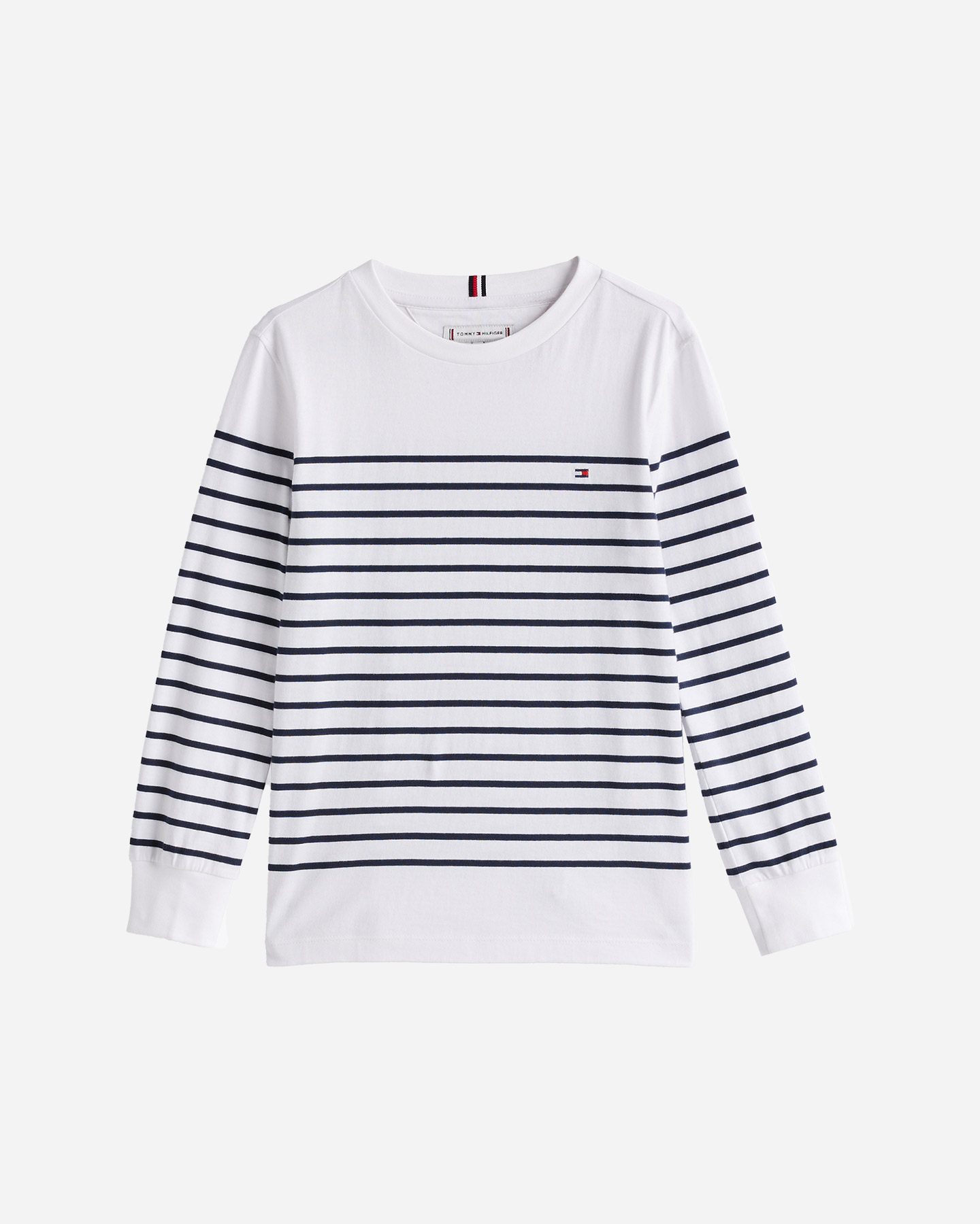T-shirt TOMMY HILFIGER STRIPED JR - Bianco - 0 | Cisalfa Sport