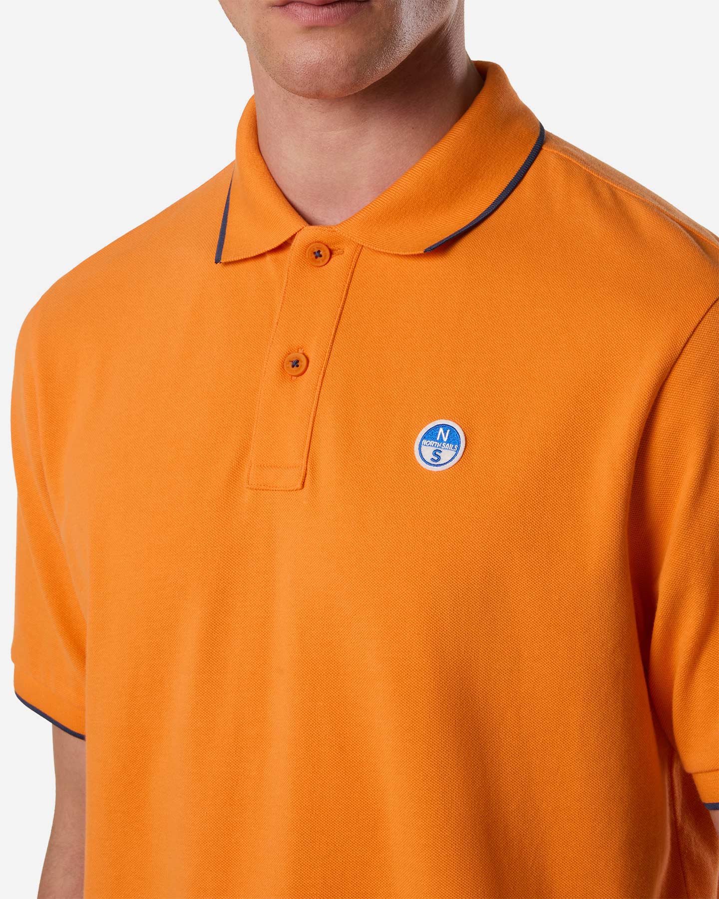 Polo NORTH SAILS CLASSIC M - Arancione - 4 | Cisalfa Sport