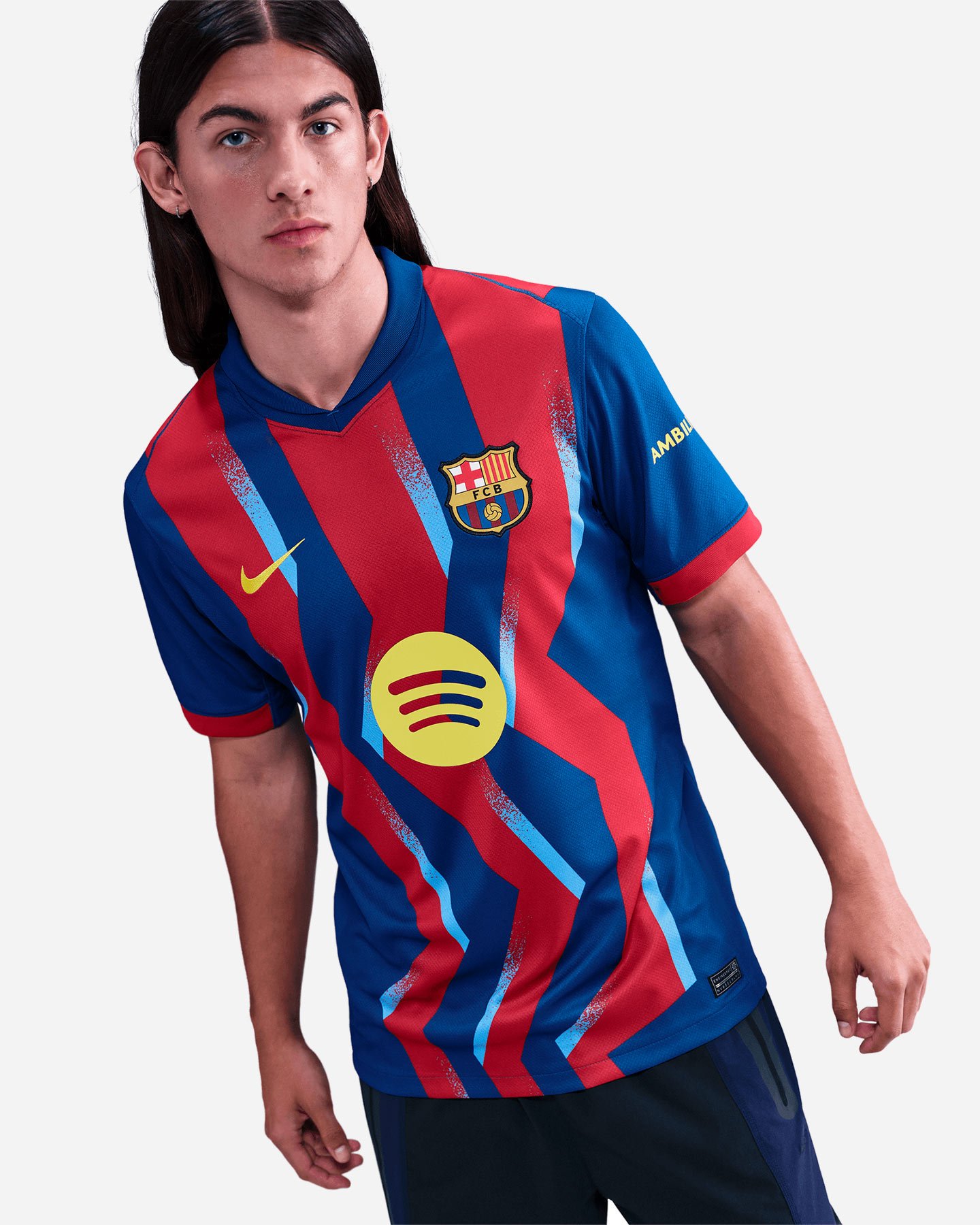Maglia calcio ufficiale NIKE BARCELLONA 25-26 4TH M - Color mix - 2 | Cisalfa Sport