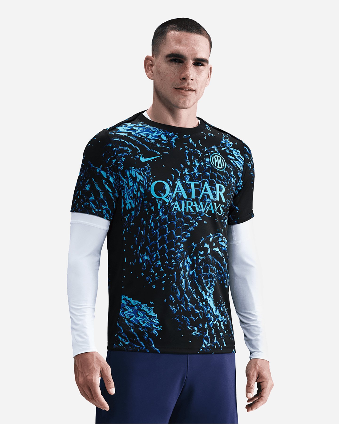 Abbigliamento calcio ufficiale NIKE INTER 25-26 PREMATCH M - Color mix - 0 | Cisalfa Sport
