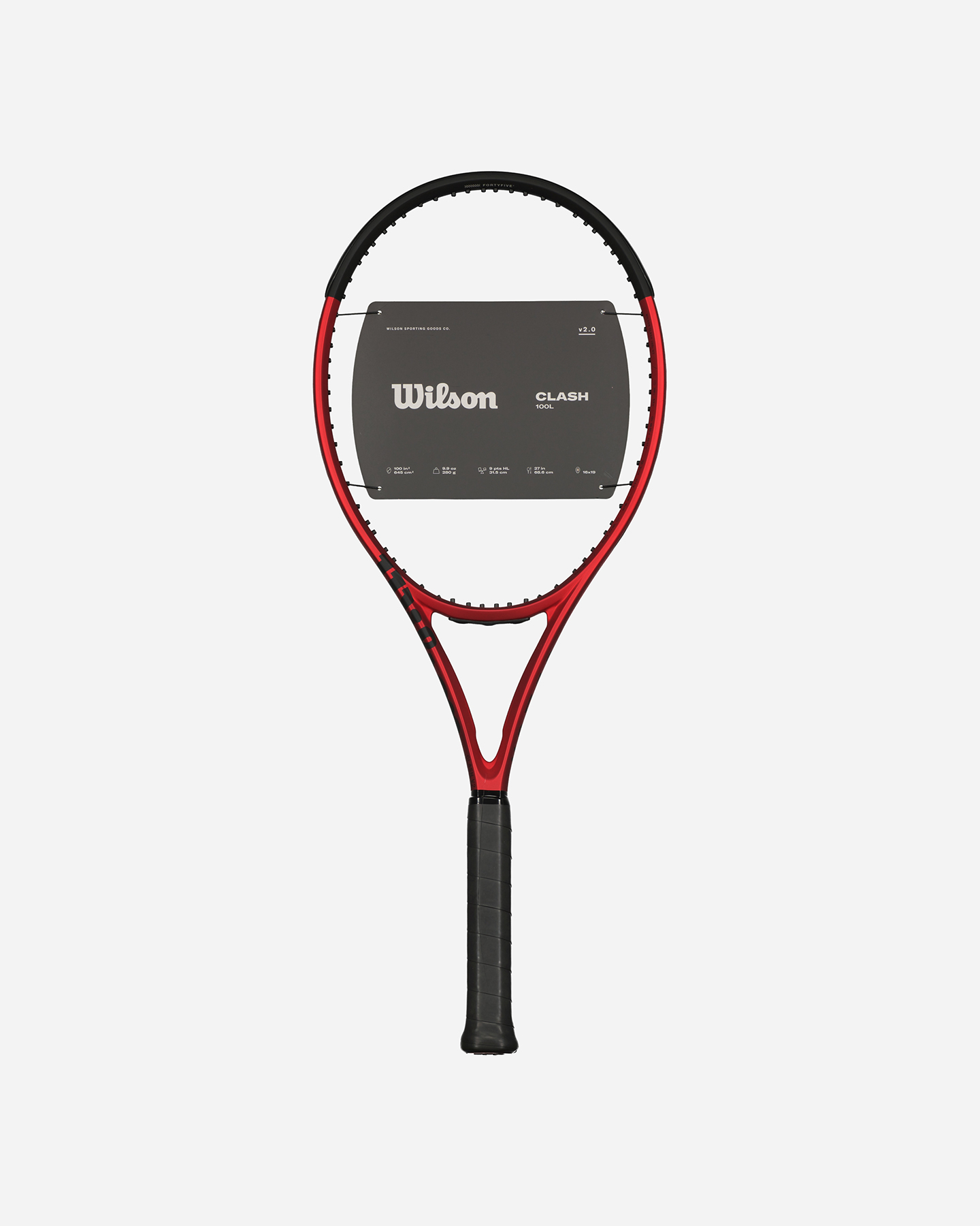 Telaio tennis WILSON CLASH 100L V2.0 280GR - Nero - 0 | Cisalfa Sport
