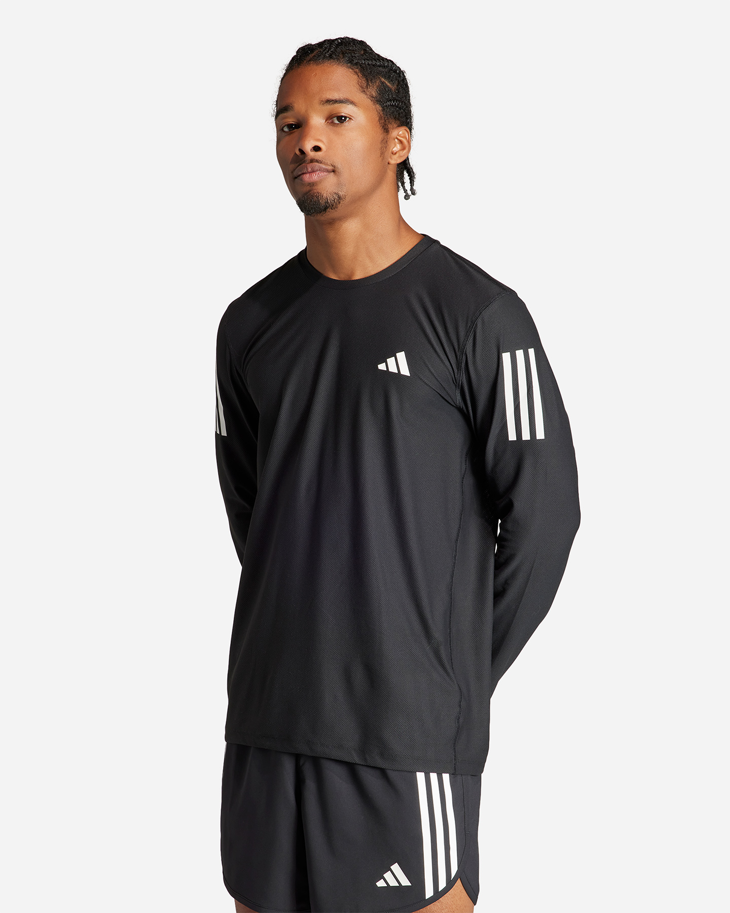 Maglia running ADIDAS OTR B M - Nero - 1 | Cisalfa Sport
