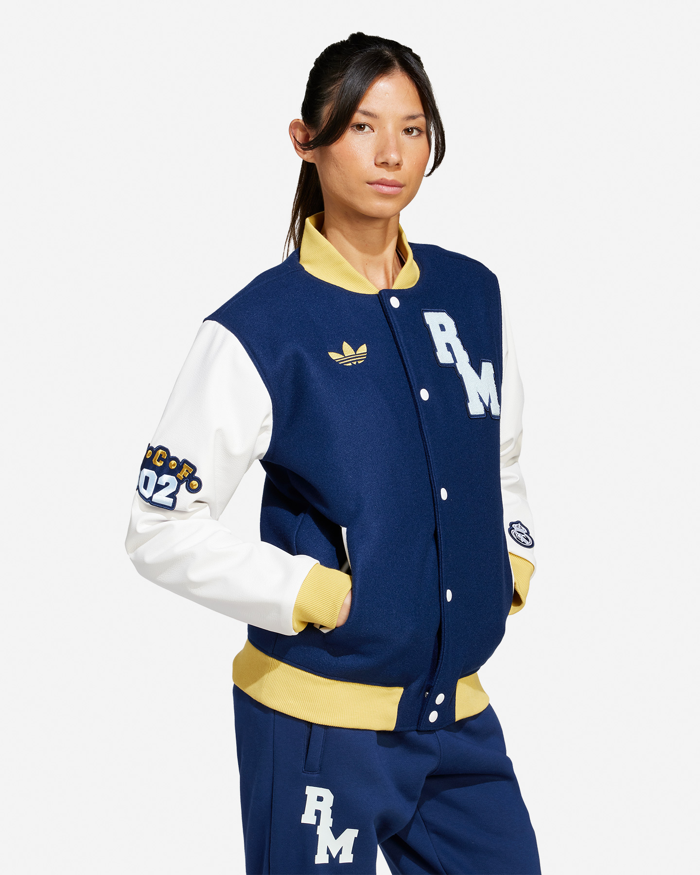 Abbigliamento calcio ufficiale ADIDAS REAL MADRID VRCT OG M - Bianco - 3 | Cisalfa Sport