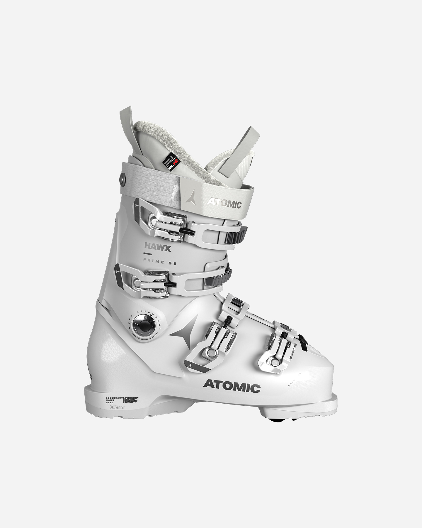 Scarponi sci ATOMIC HAWX PRIME 95 W GW W - Bianco - 0 | Cisalfa Sport