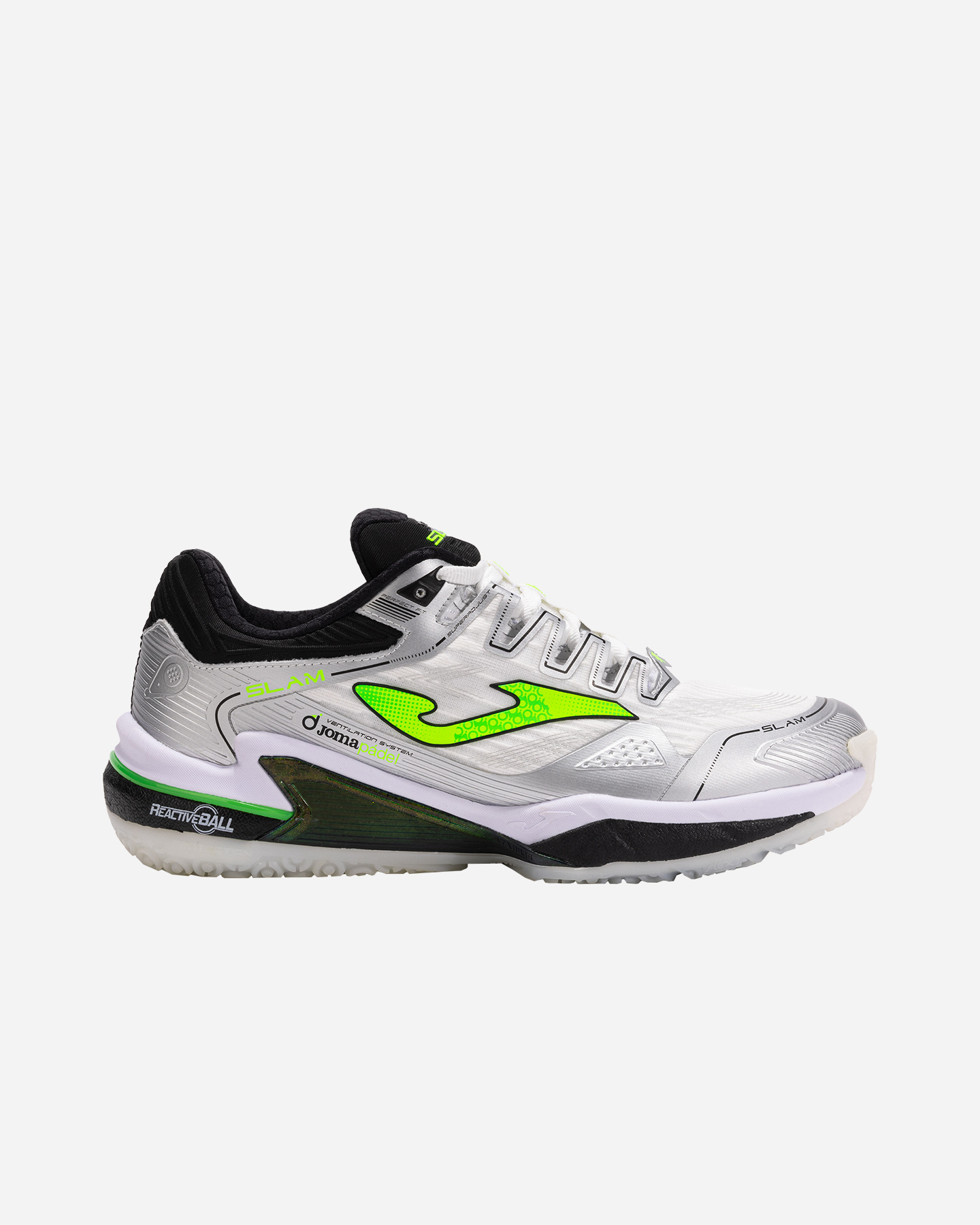 Scarpe padel JOMA SLAM PADEL M - Bianco - 0 | Cisalfa Sport