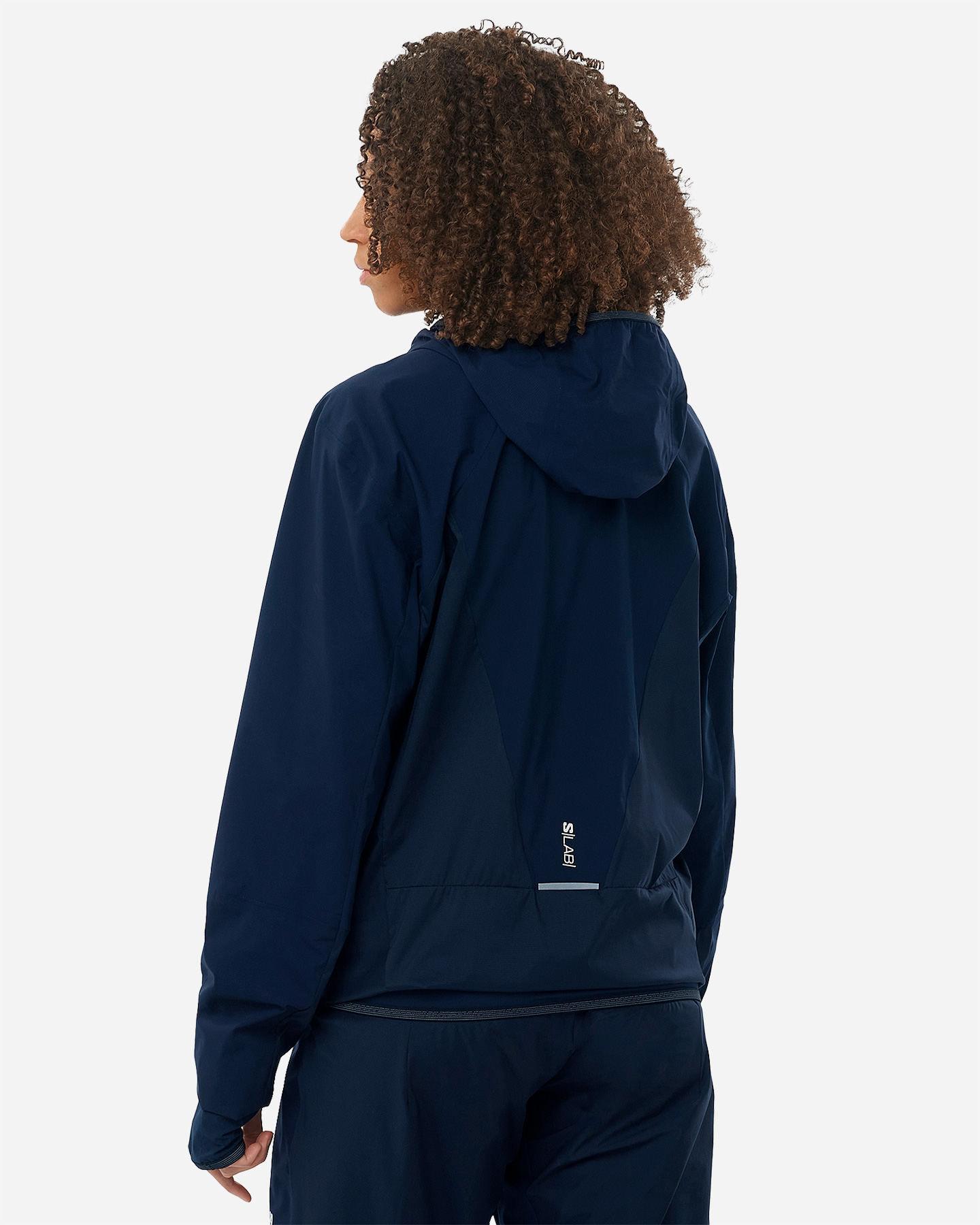 Giacca running SALOMON S-LAB ULTRA HYBRID M - Blu - 1 | Cisalfa Sport