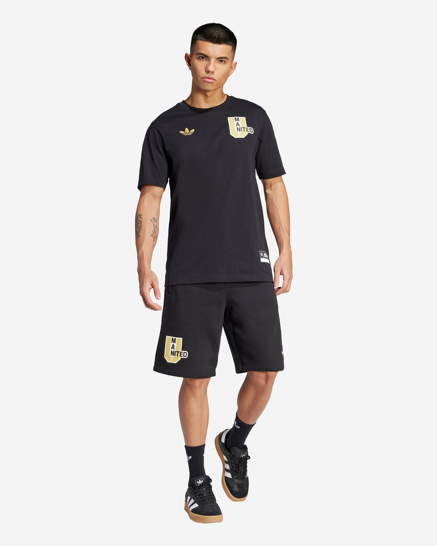 Abbigliamento calcio ufficiale ADIDAS MANCHESTER UNITED FC VRCT OG M - Nero - 4 | Cisalfa Sport