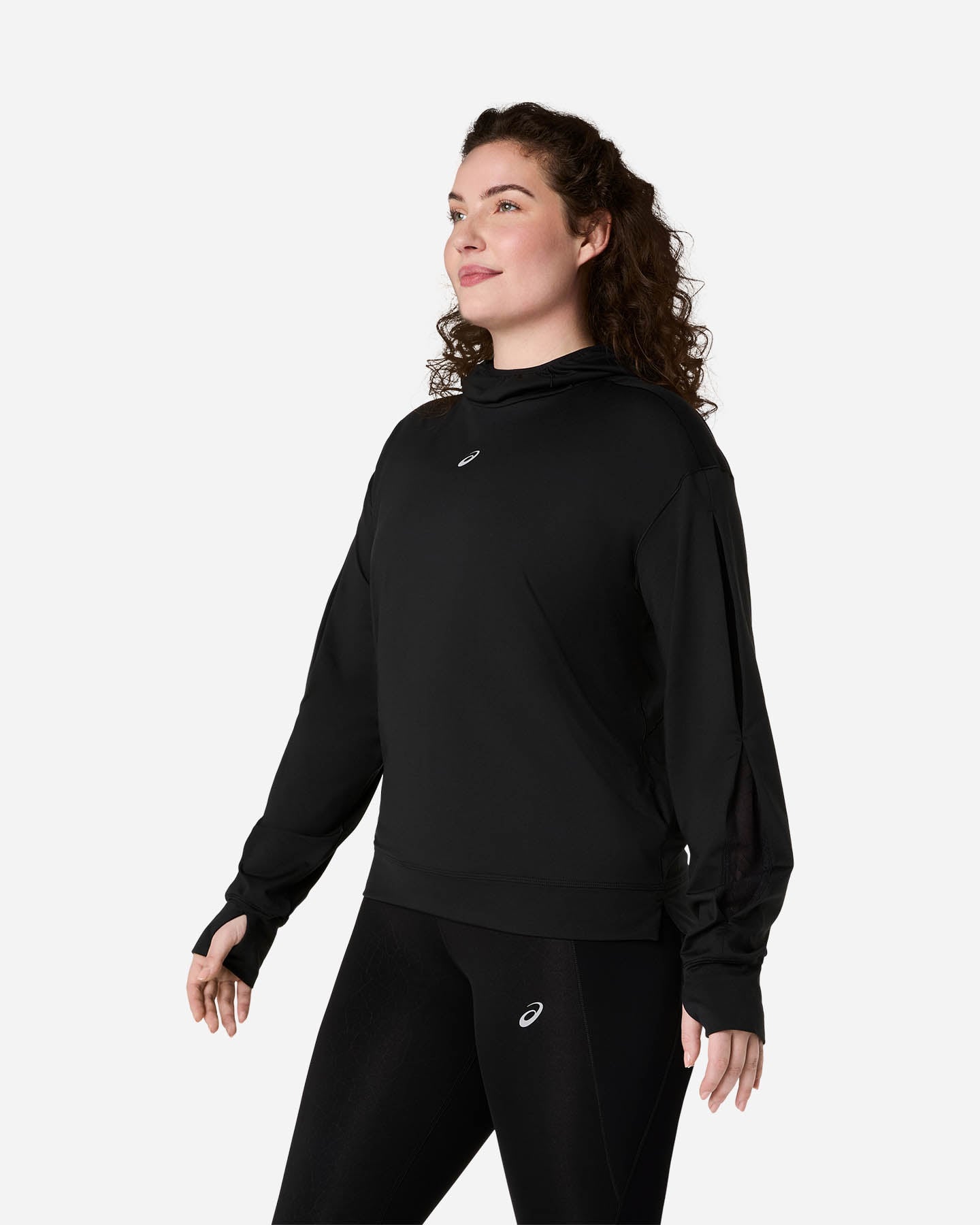 Maglia running ASICS NAGINO RUN W - Nero - 2 | Cisalfa Sport