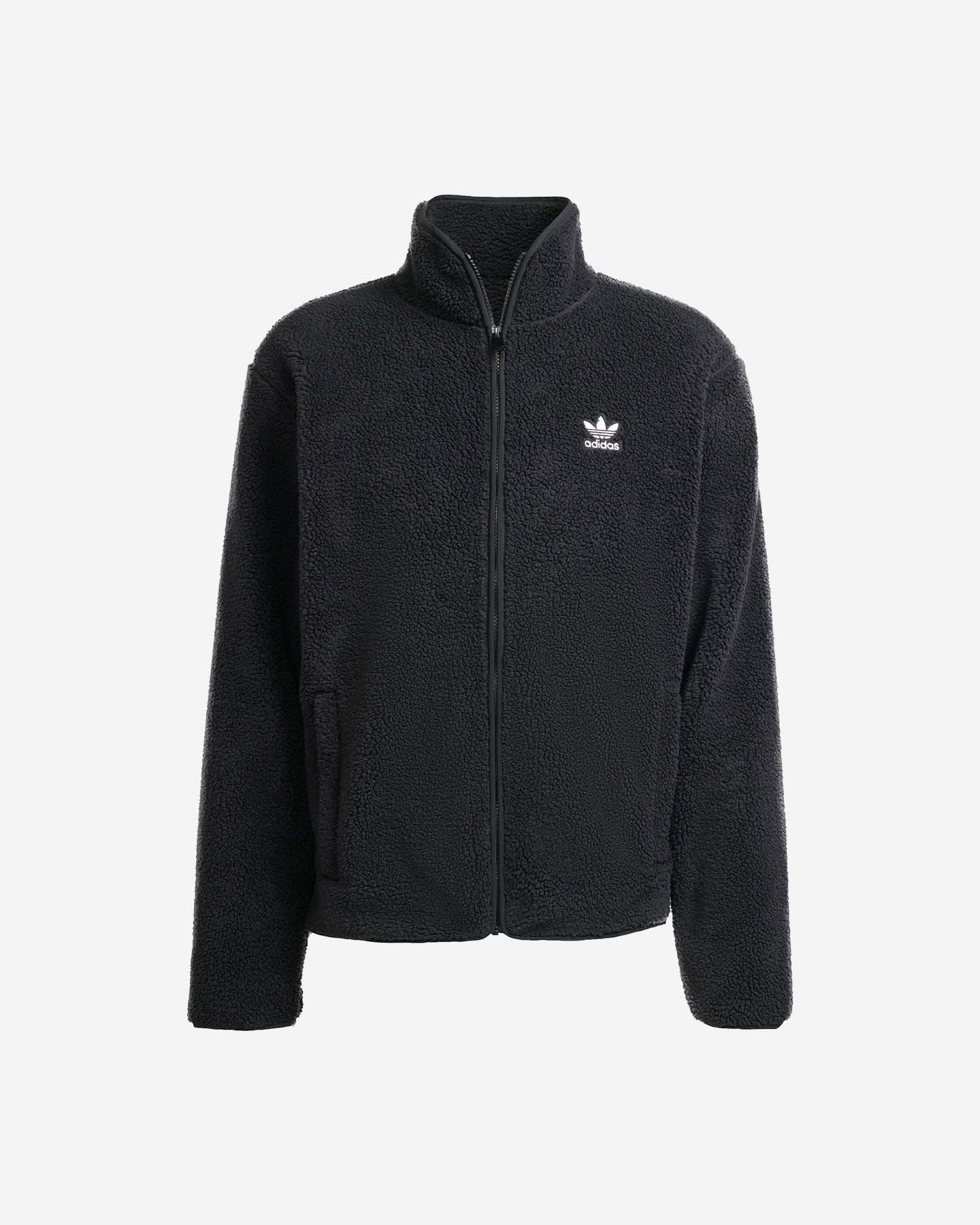 Adidas Small Logo Trefoil M - Felpa - Uomo - Nero