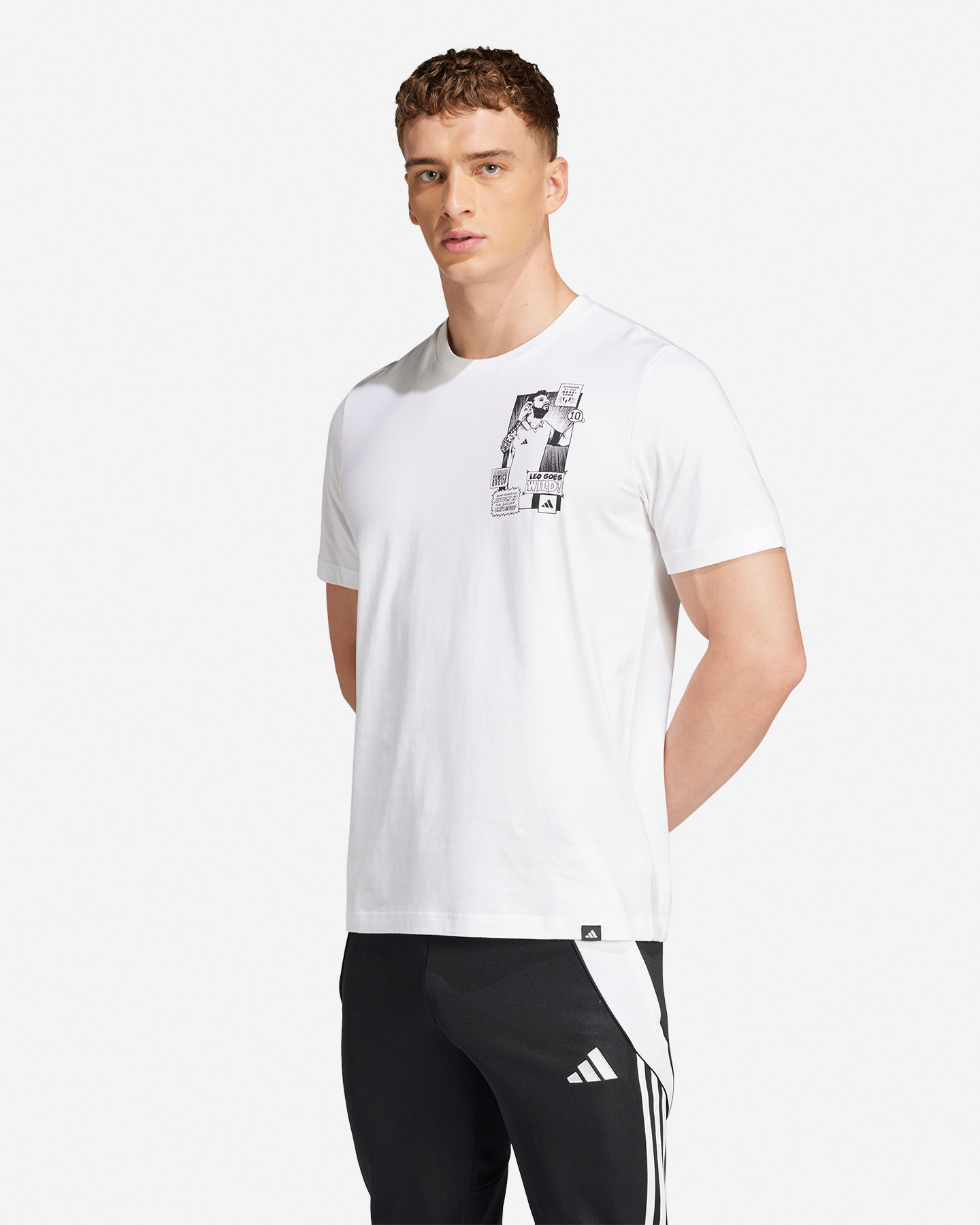 Maglia calcio ADIDAS MESSI ICON M - Bianco - 1 | Cisalfa Sport