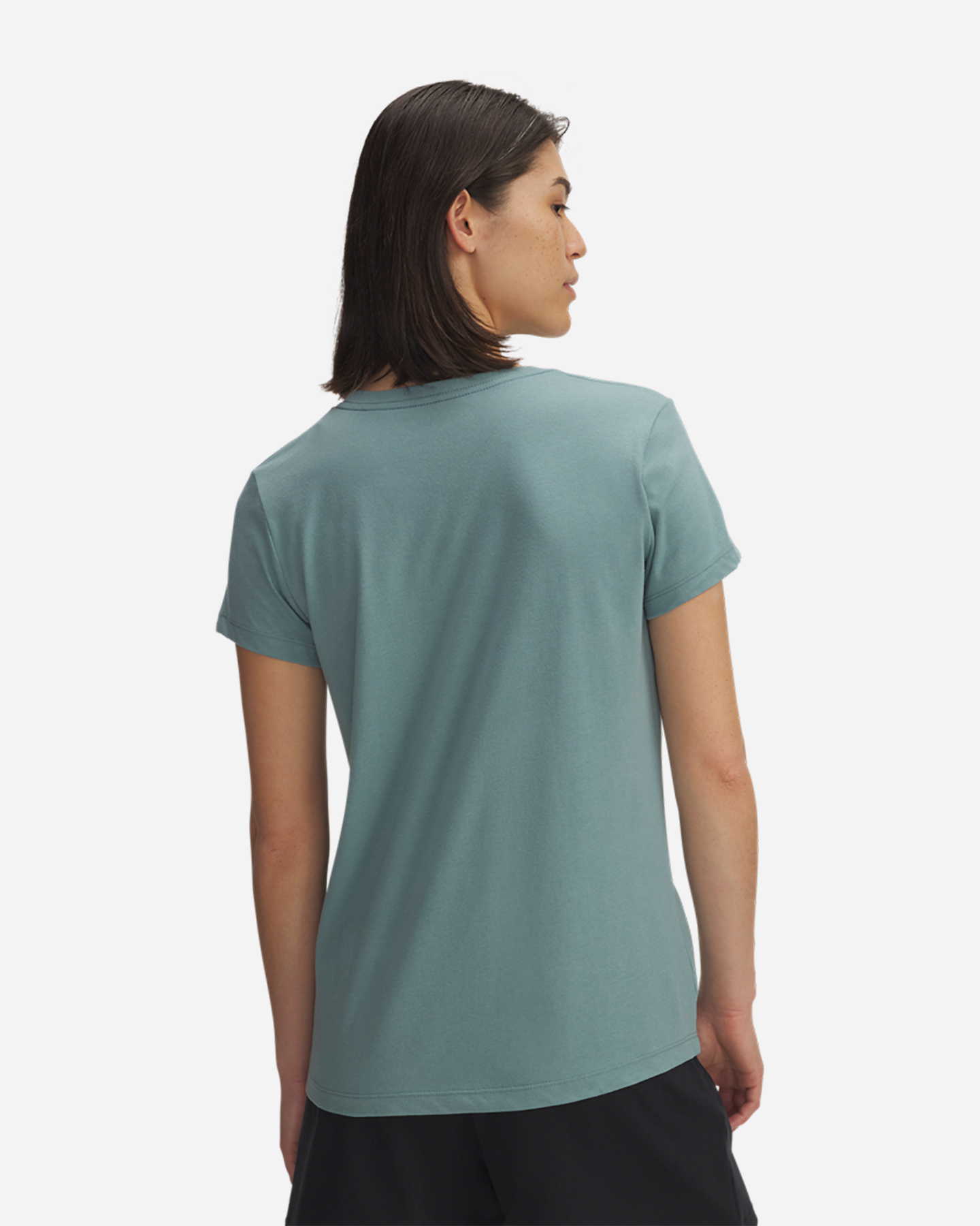 T-shirt UNDER ARMOUR BIG LOGO W - Verde - 1 | Cisalfa Sport