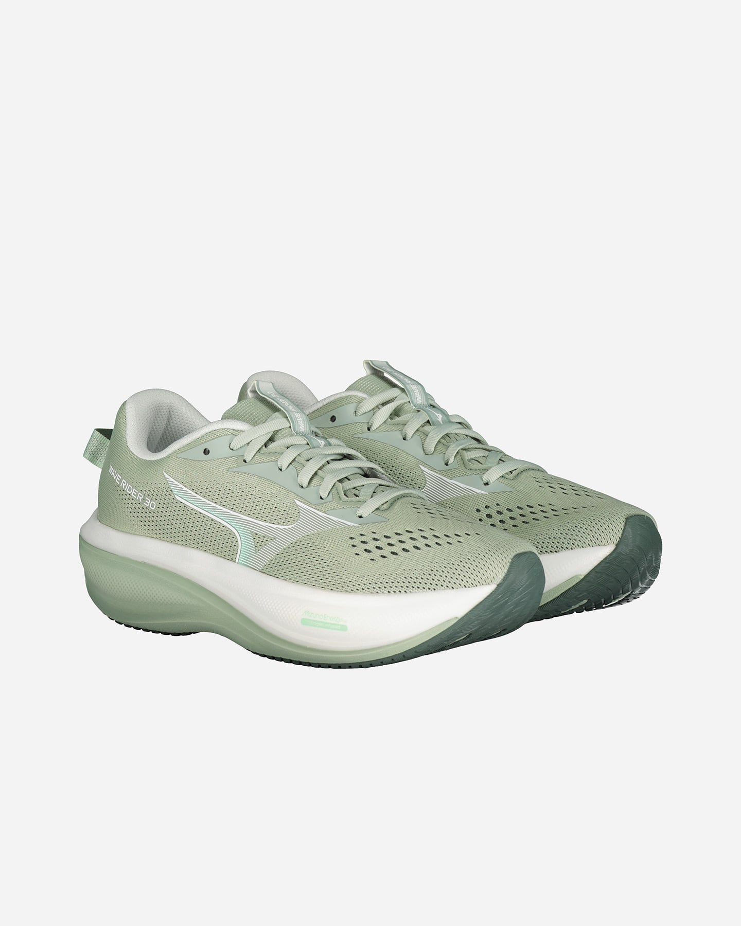 Scarpe running MIZUNO WAVE RIDER 30 W - Verde - 1 | Cisalfa Sport