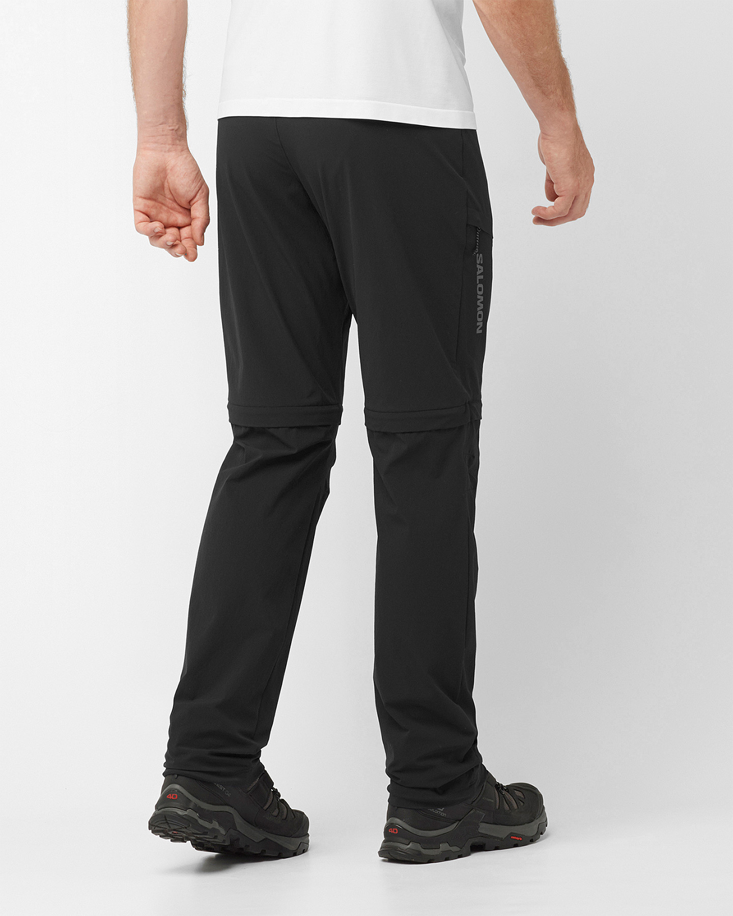 Pantalone outdoor SALOMON WAYFARER M - Nero - 2 | Cisalfa Sport