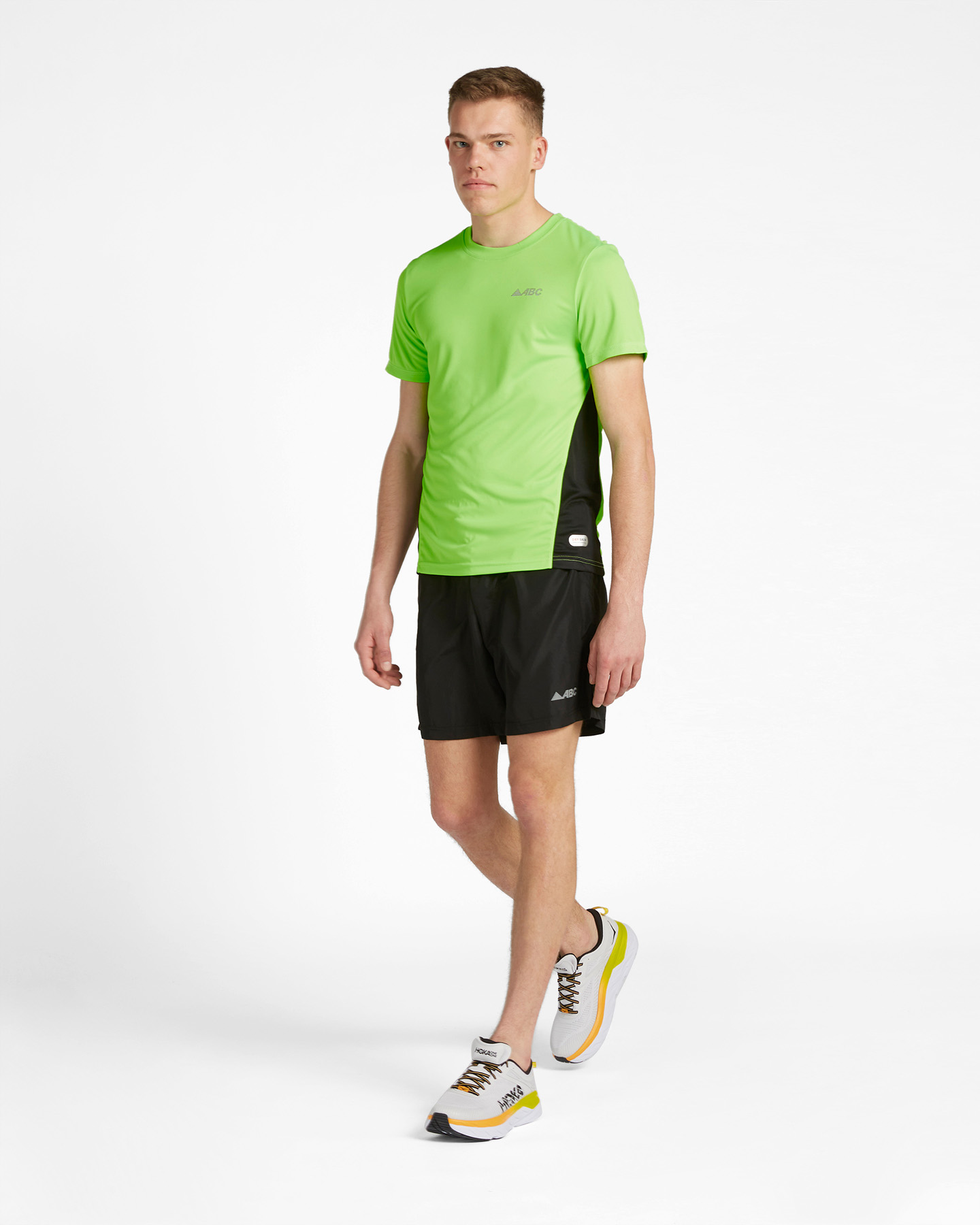 T-shirt running ABC TECH GEKO M - Verde - 3 | Cisalfa Sport