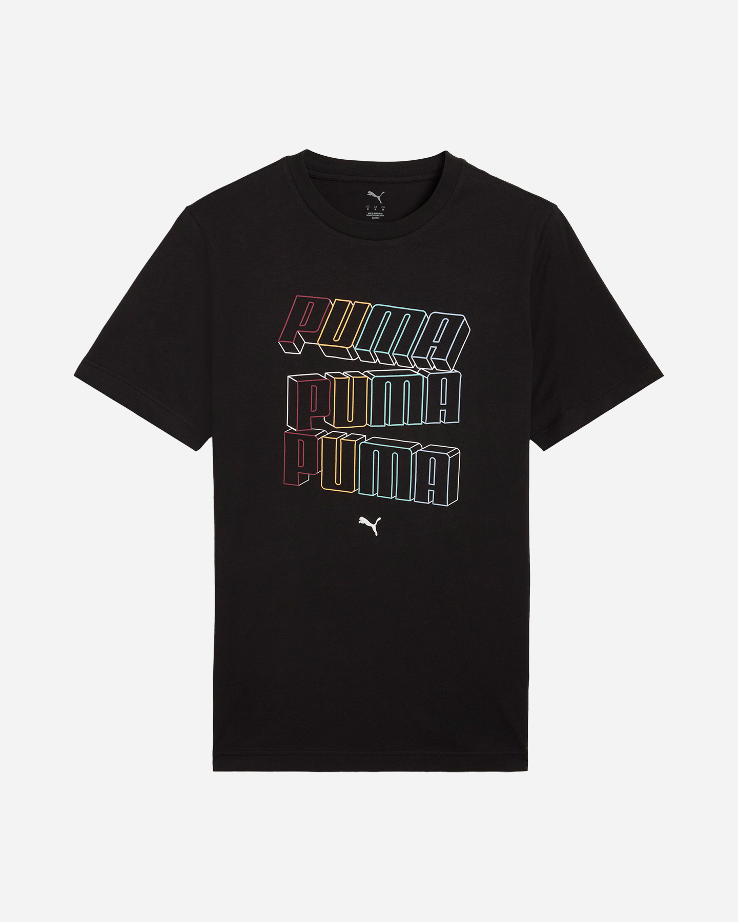 T-shirt PUMA LOGO LAB M - Nero - 0 | Cisalfa Sport