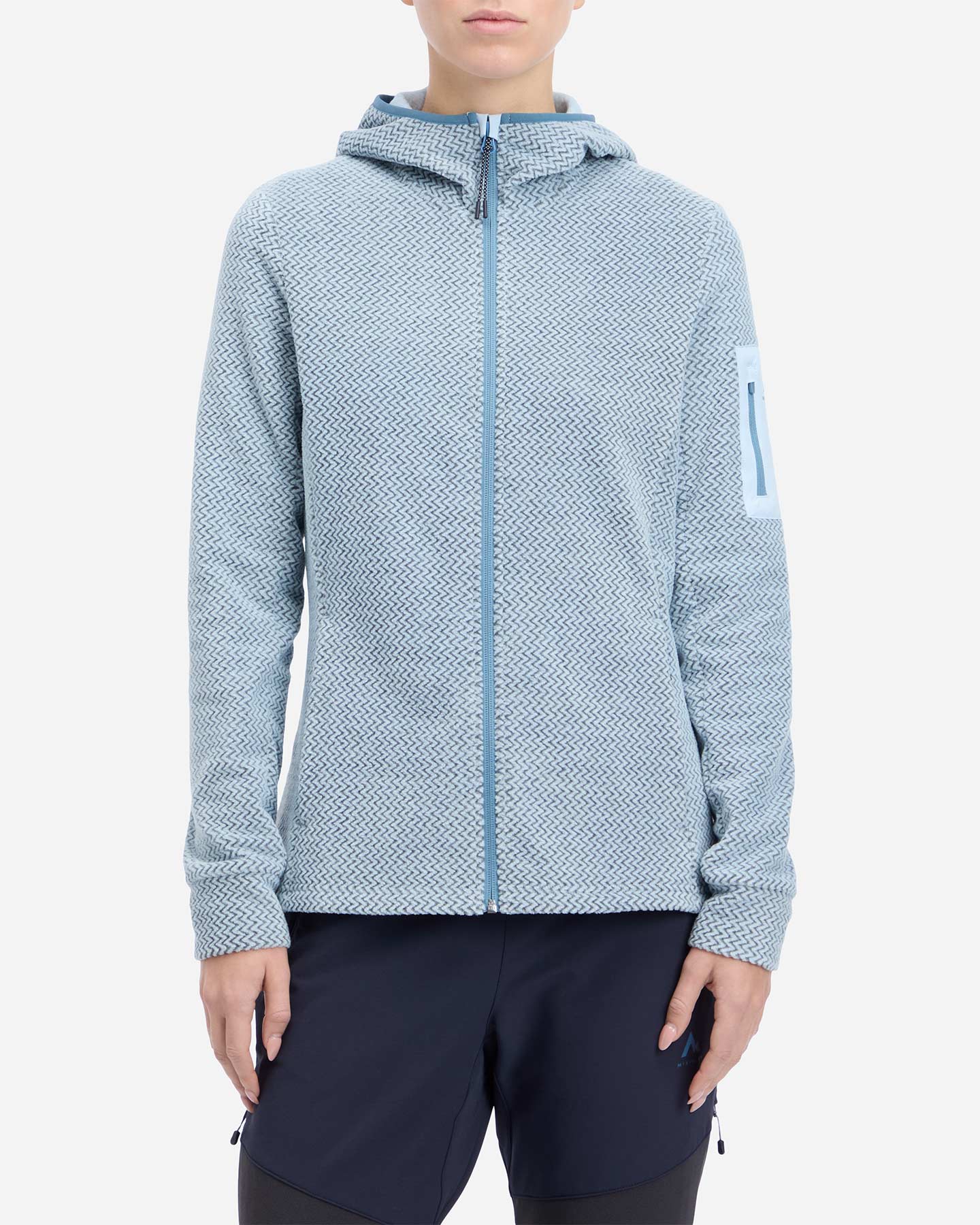 Pile MCKINLEY HUCTURE W - Azzurro - 1 | Cisalfa Sport