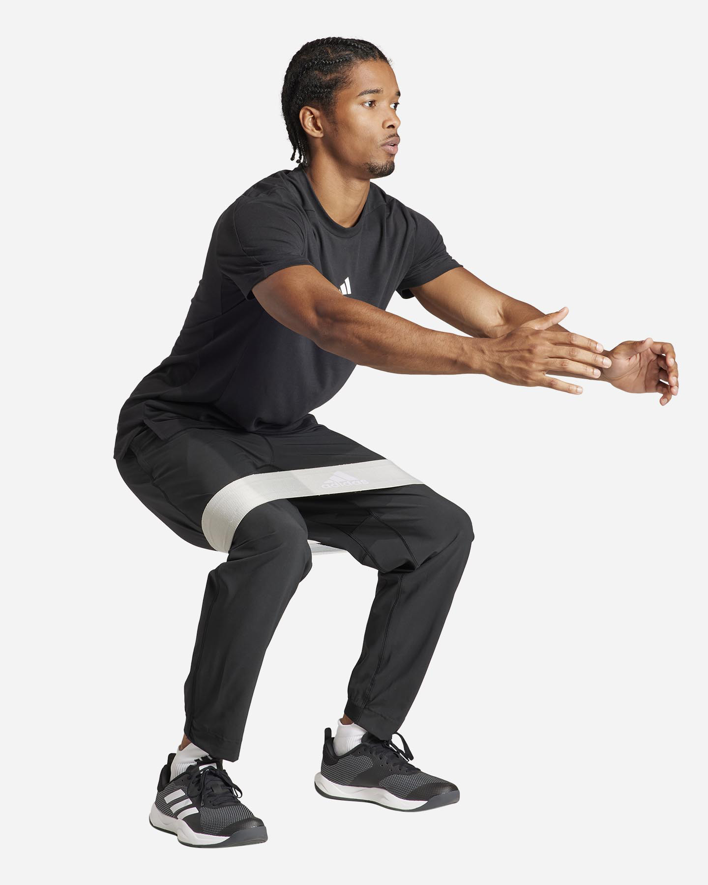 Pantalone training ADIDAS TRAINING M - Nero - 3 | Cisalfa Sport