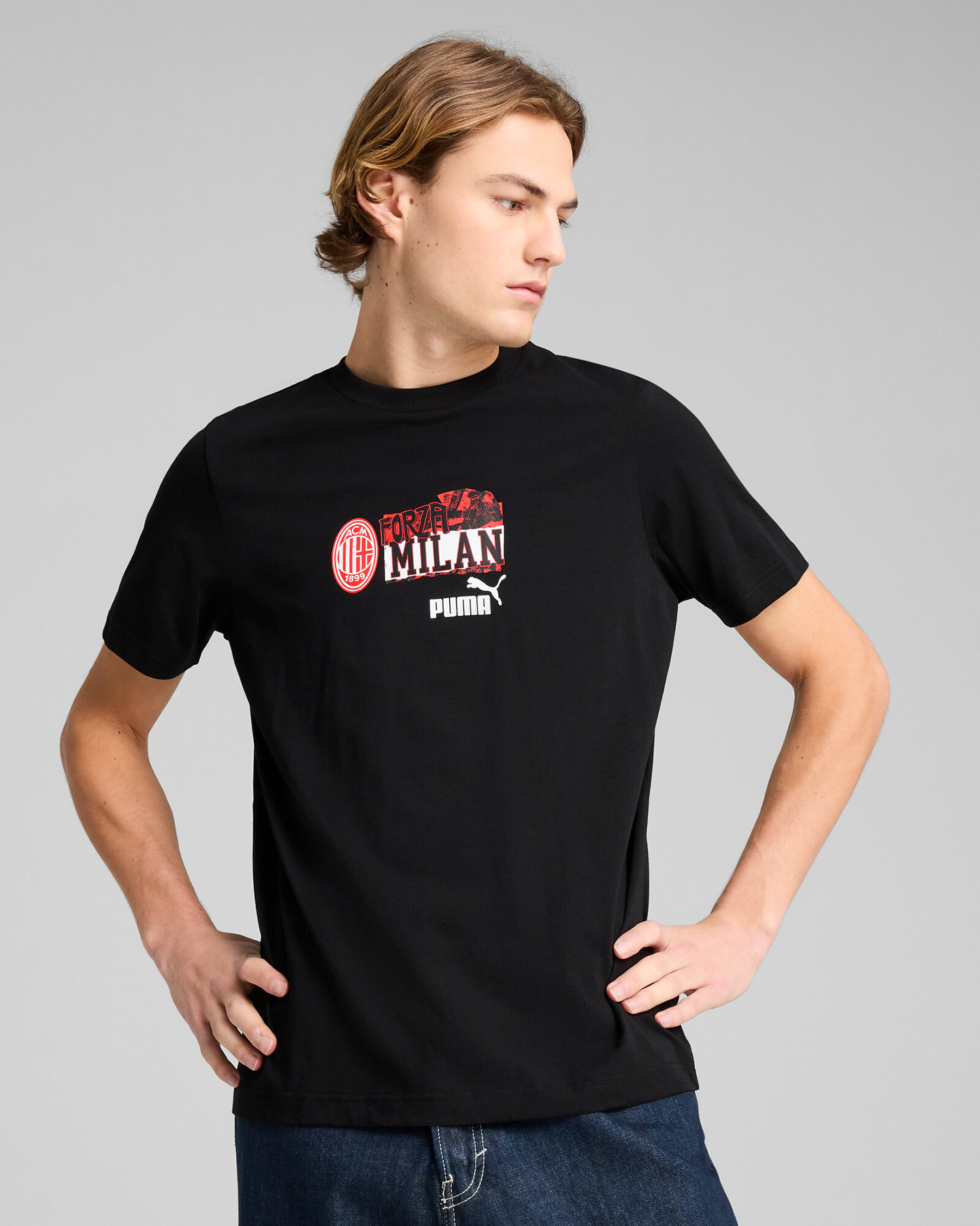 Abbigliamento calcio ufficiale PUMA MILAN FTBL ENERGY 24-25 M - Color mix - 2 | Cisalfa Sport