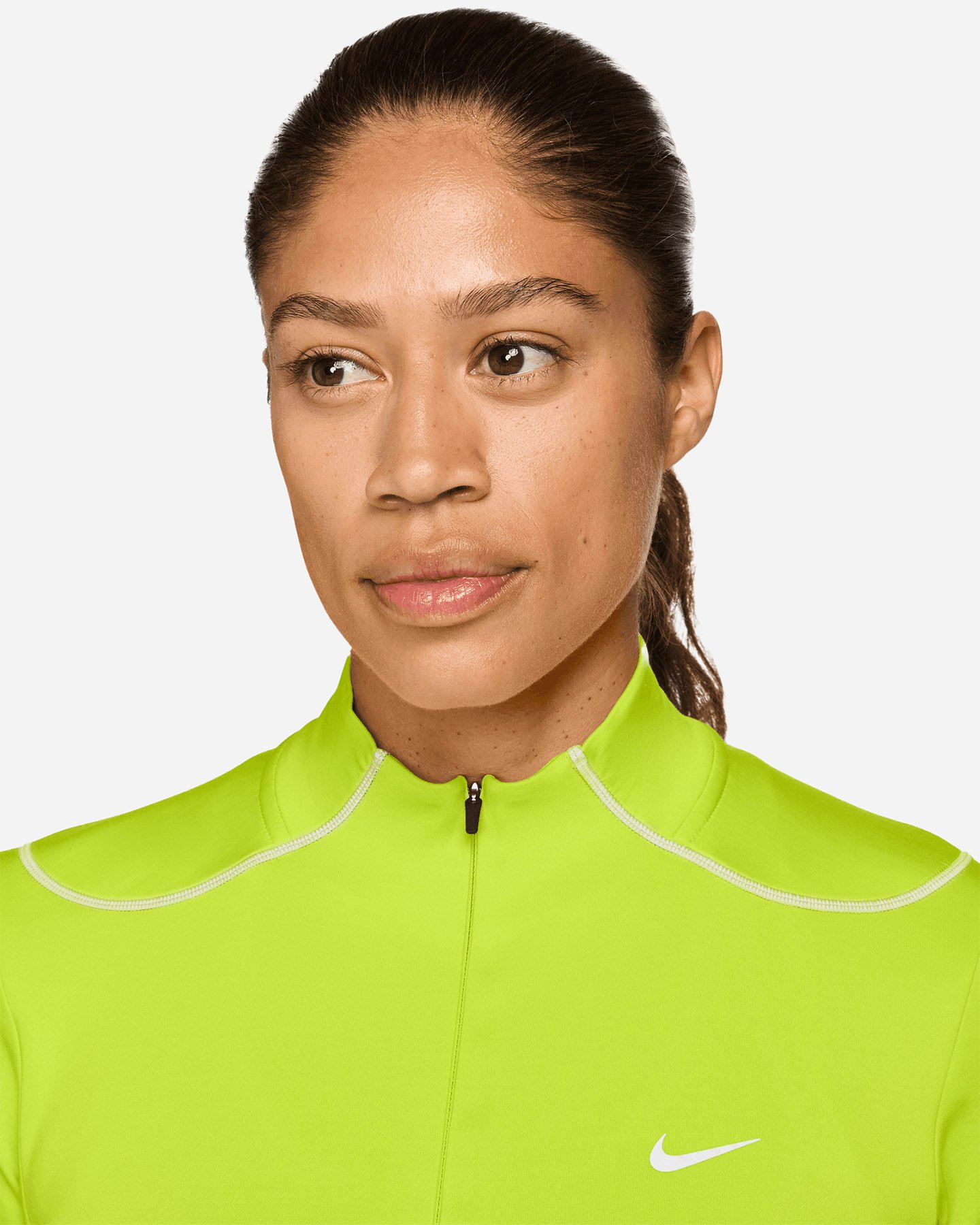 Maglia running NIKE SWIFT REFLEX LS W - Giallo - 2 | Cisalfa Sport