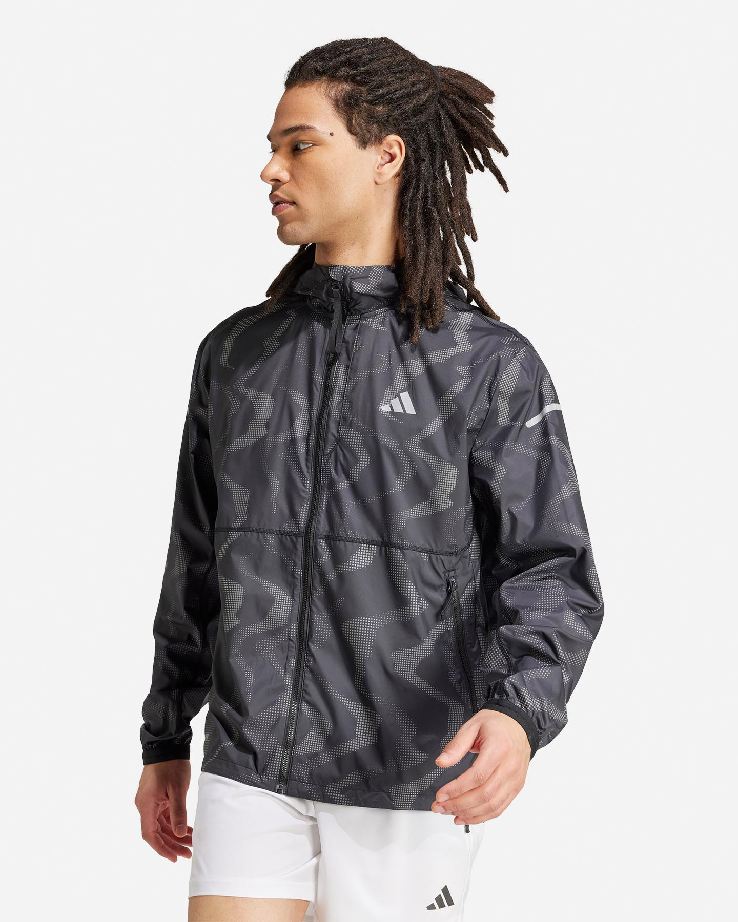 Giacca running ADIDAS ULTIMATE PREMIUM M - Nero - 1 | Cisalfa Sport