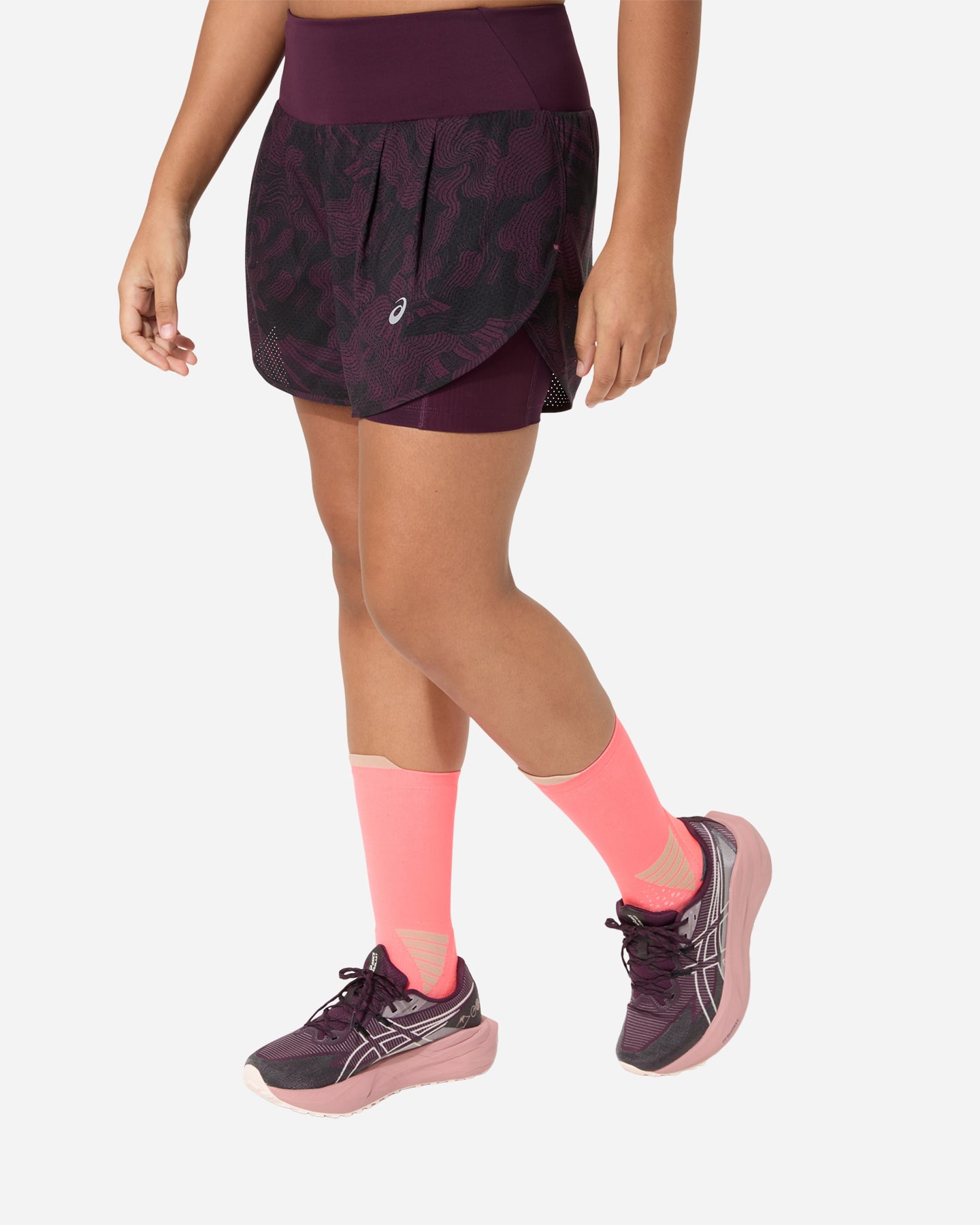 Short running ASICS ROAD 2IN1 3.5IN W - Color mix - 2 | Cisalfa Sport