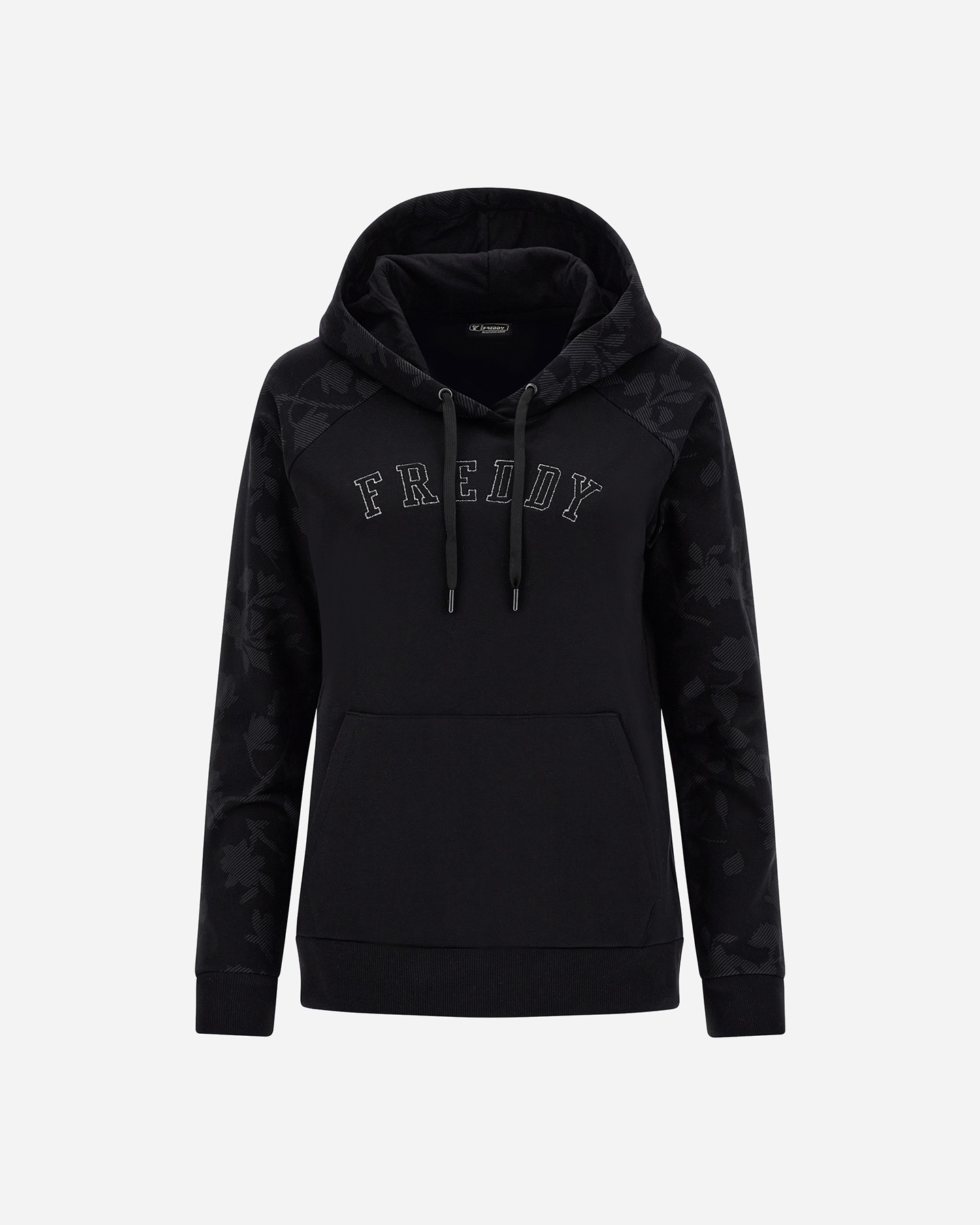 Felpa FREDDY ALL OVER PRINTED W - Nero - 0 | Cisalfa Sport