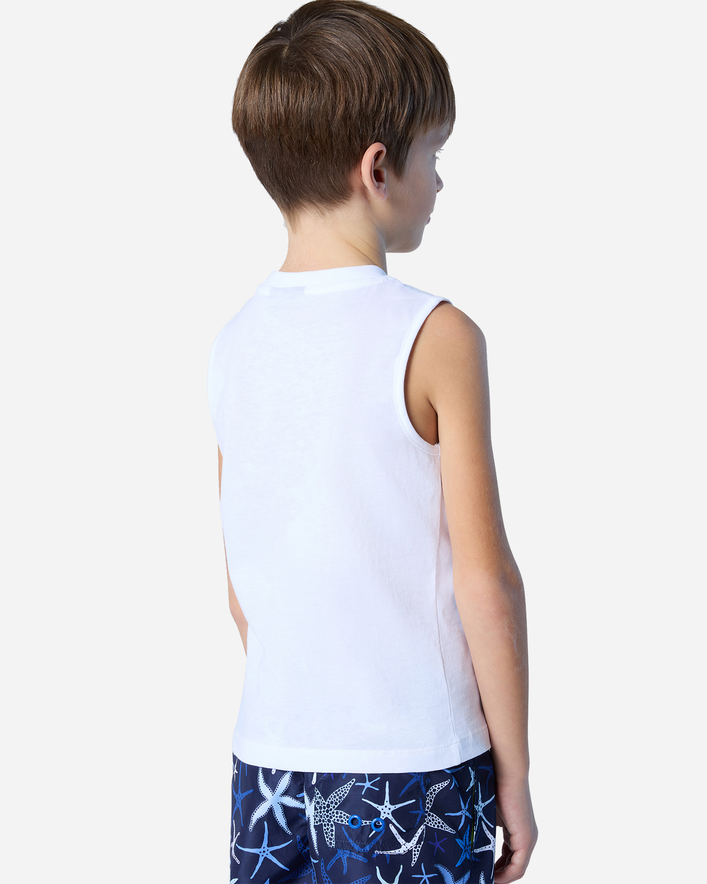 Canotta NORTH SAILS LOGO EXTENDED JR - Bianco - 3 | Cisalfa Sport